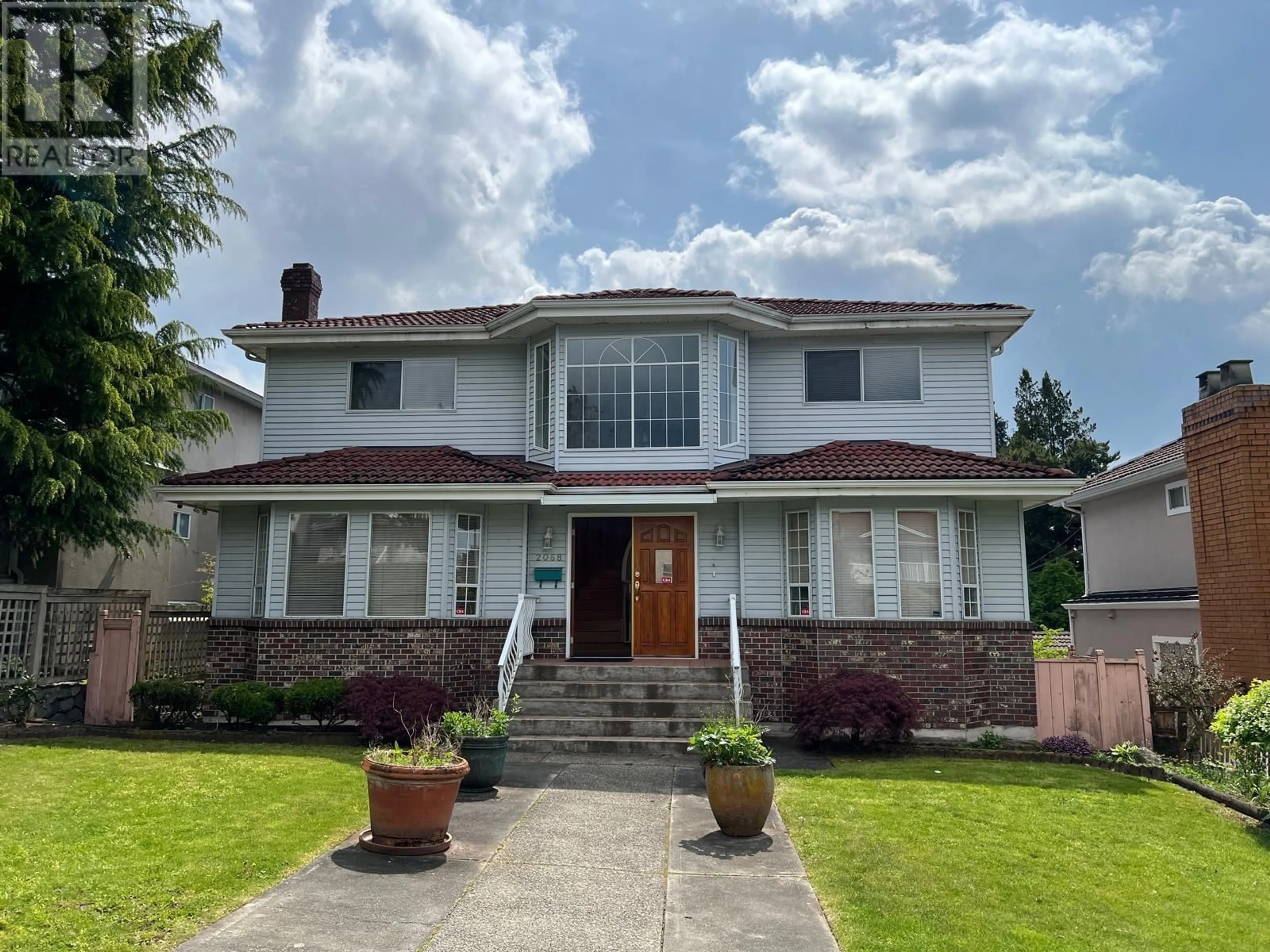Home with brick exterior material, street for 2068 SCARBORO AVENUE, Vancouver British Columbia V5P2L3