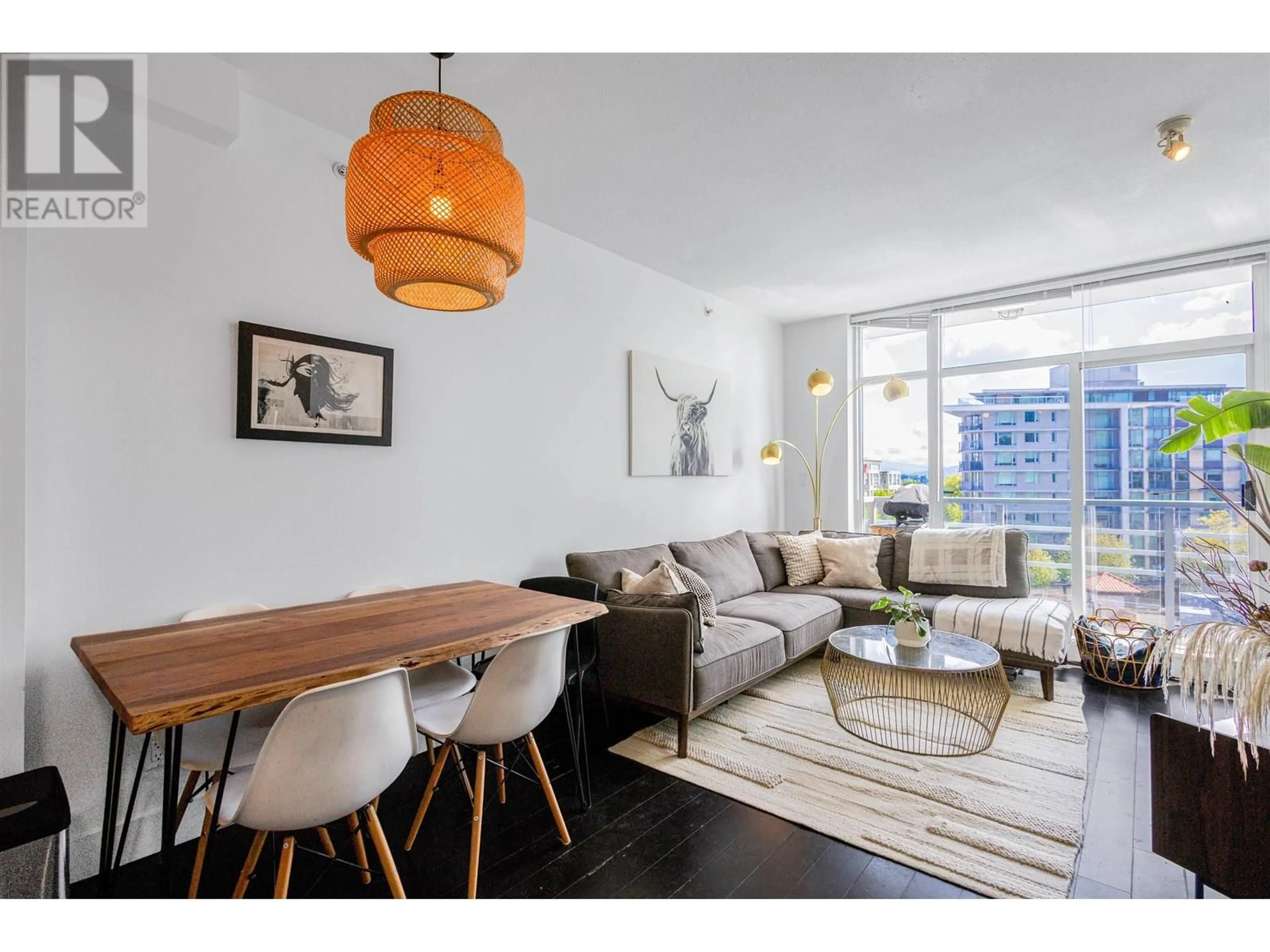 Living room with furniture, wood/laminate floor for 611 - 298 11TH AVENUE, Vancouver British Columbia V5T0A2