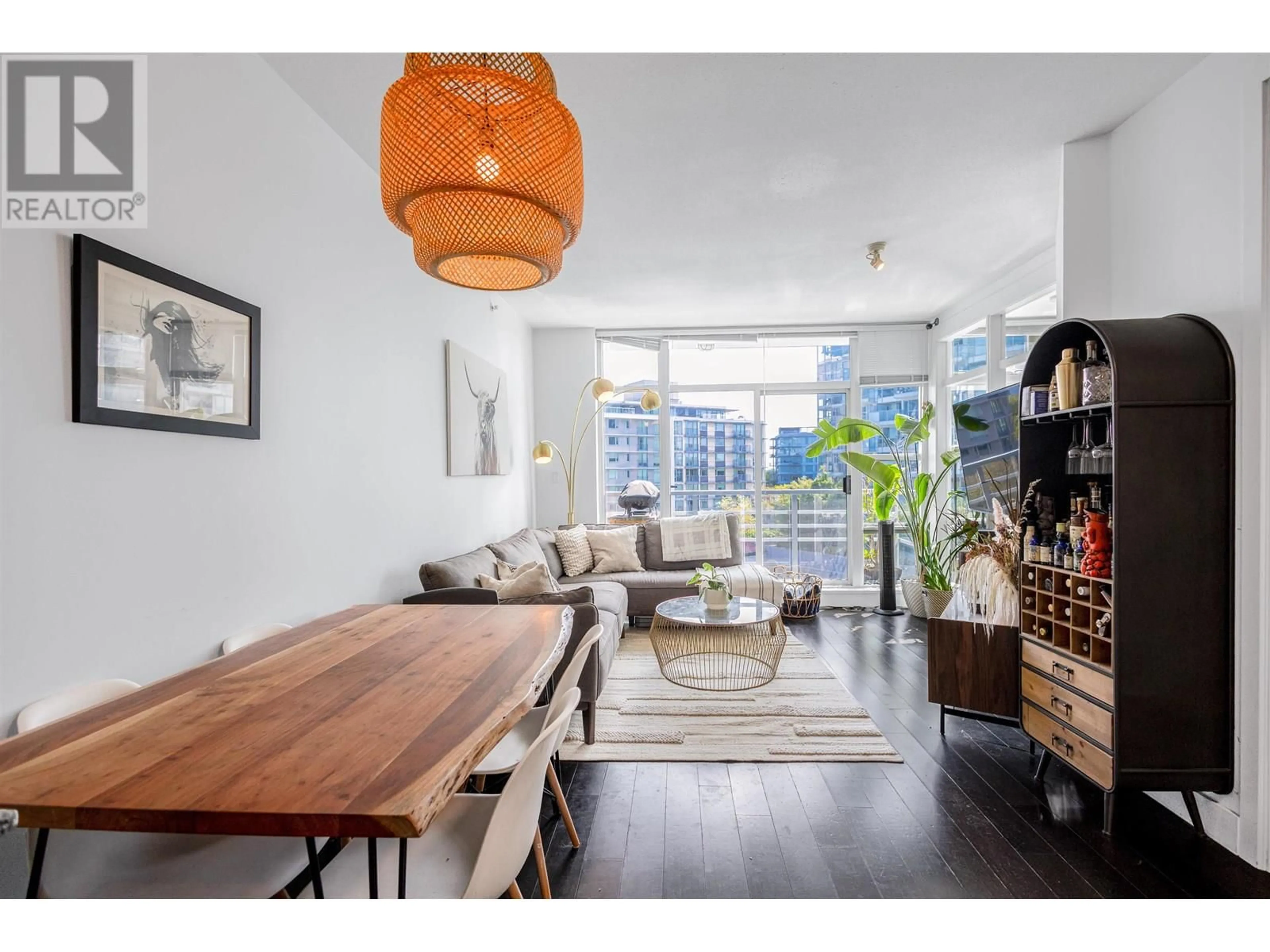 Living room with furniture, wood/laminate floor for 611 - 298 11TH AVENUE, Vancouver British Columbia V5T0A2