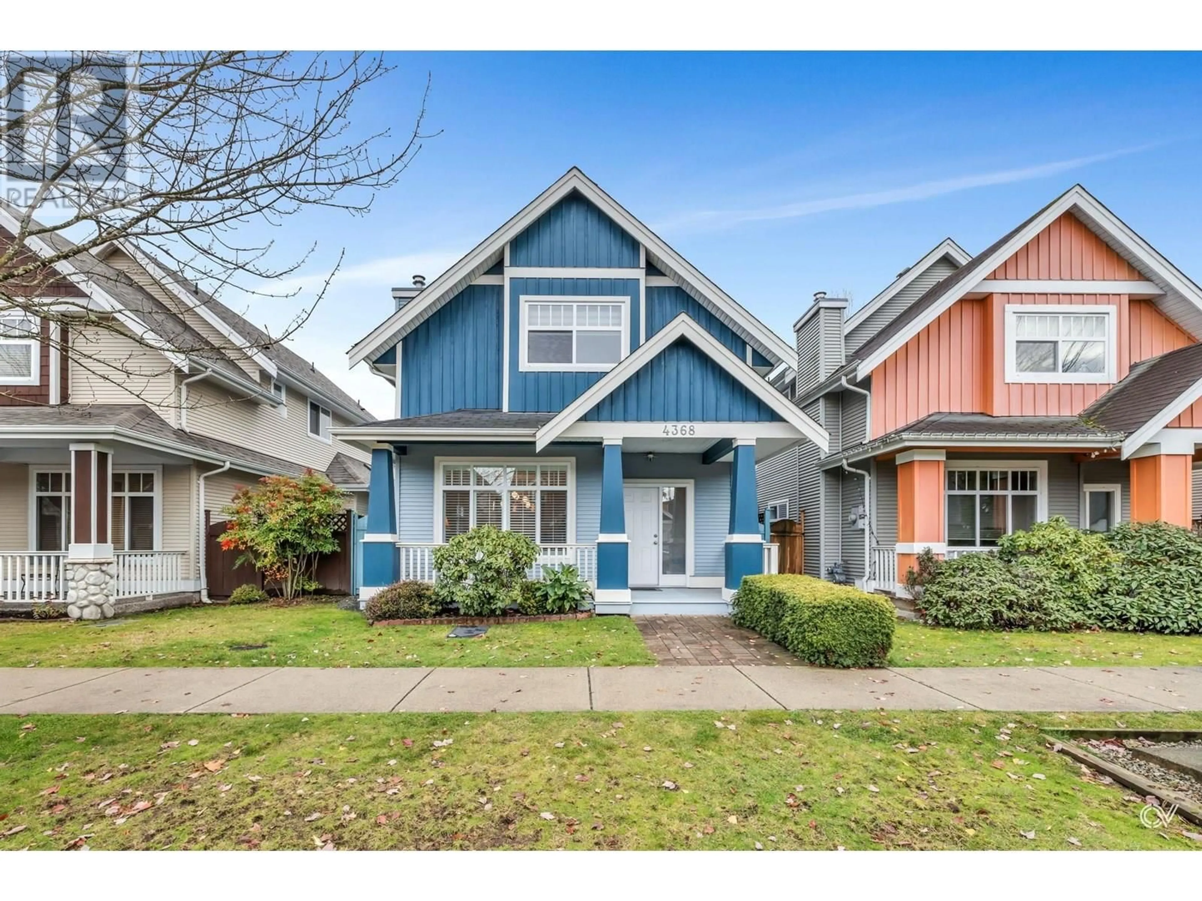 Home with vinyl exterior material, street for 4368 BLAIR DRIVE, Richmond British Columbia V6X4C1