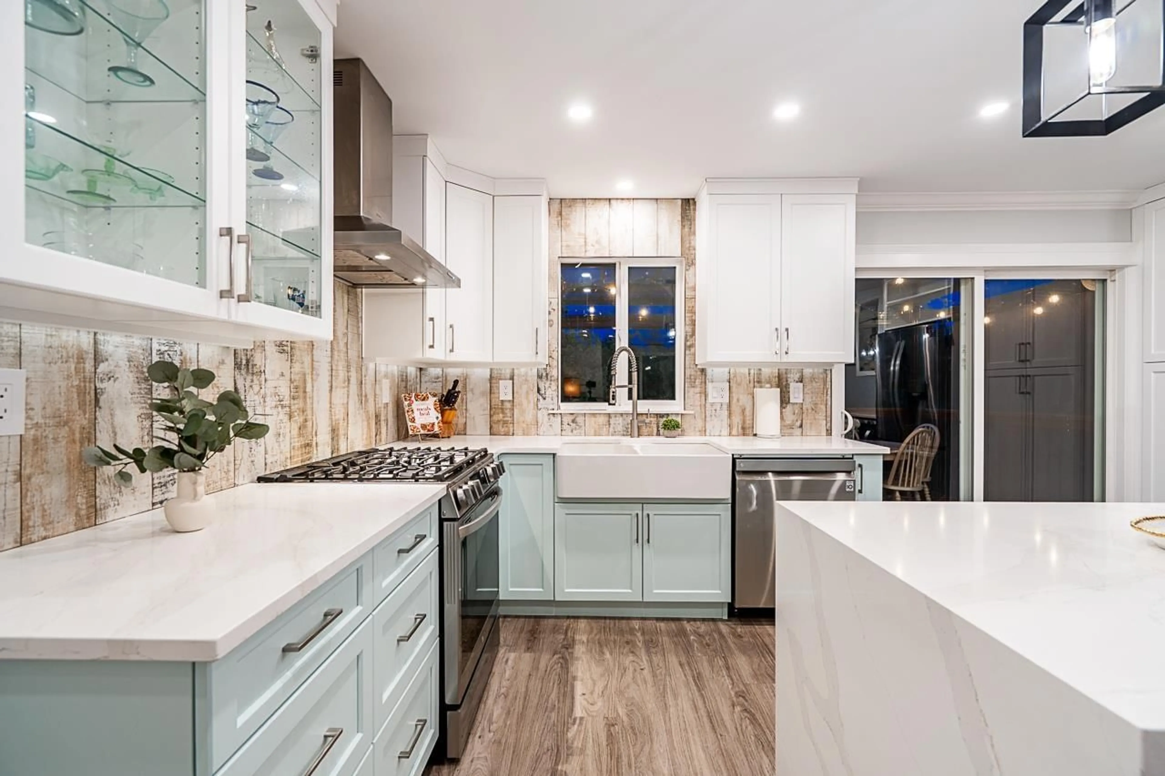 Contemporary kitchen, ceramic/tile floor for 3224 272B, Langley British Columbia V4W3H8
