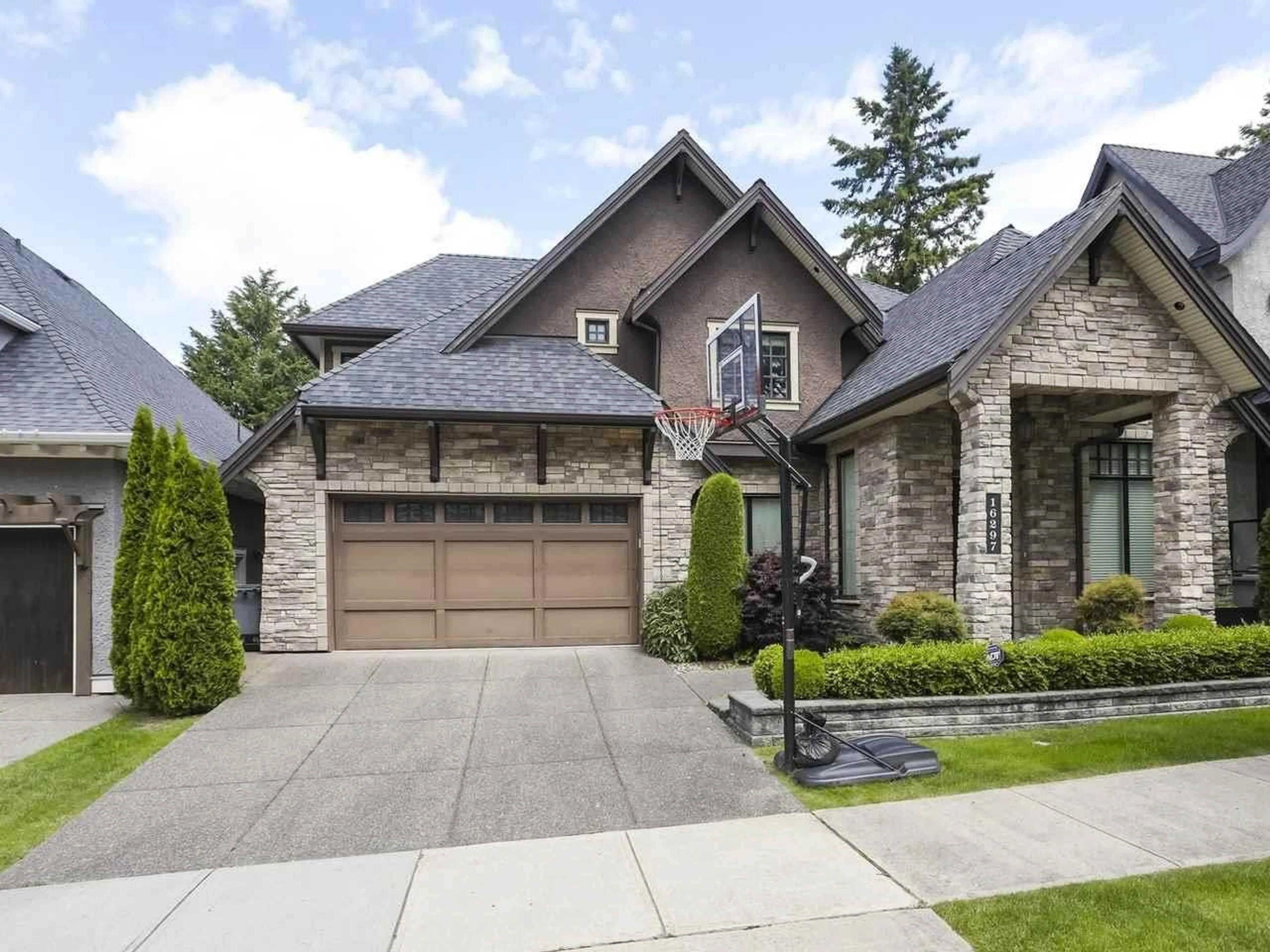 Home with brick exterior material, street for 16297 27A, Surrey British Columbia V3S6R8
