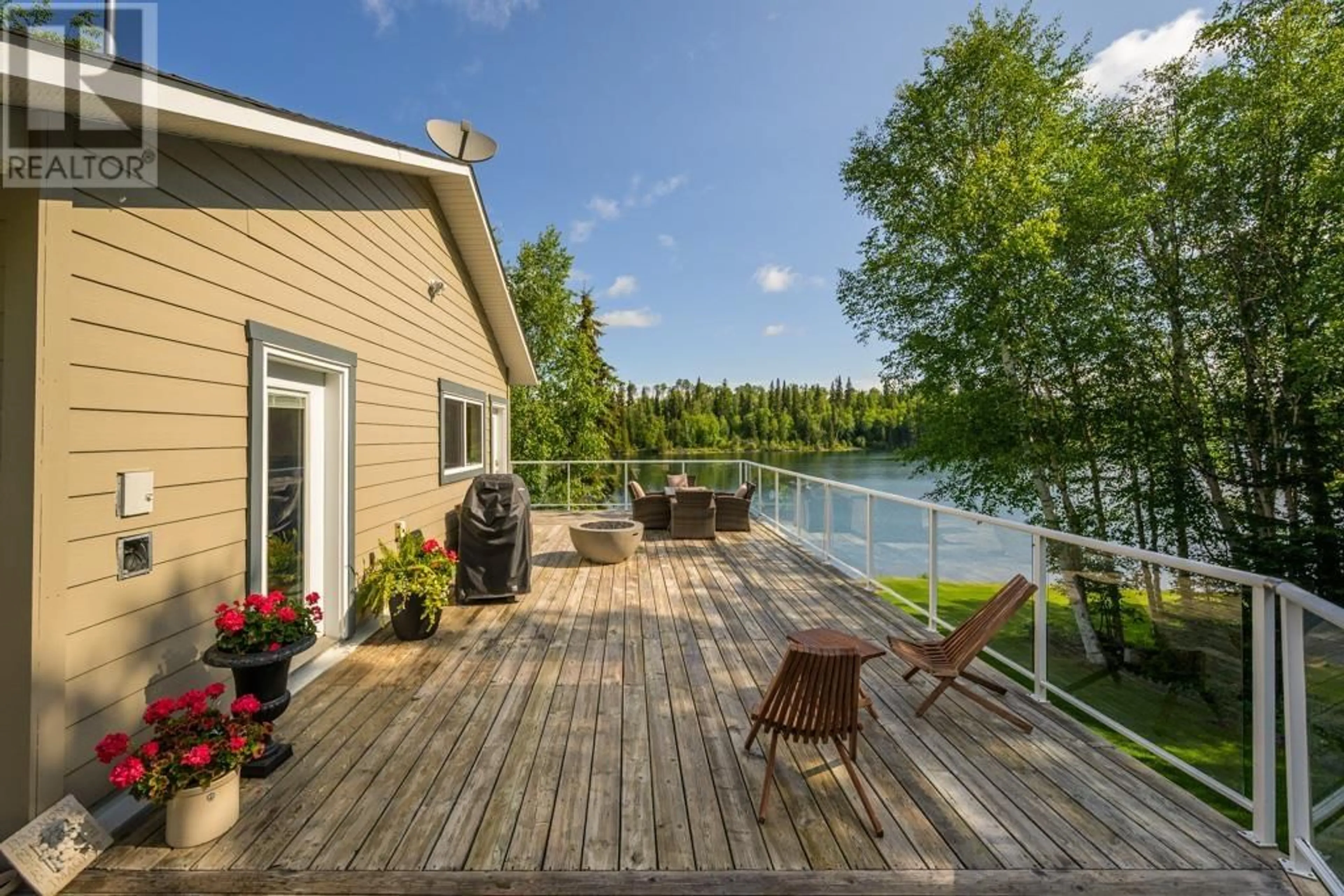 Patio, water/lake/river/ocean view for 27780 JOELLEN ROAD, Prince George British Columbia V2K5N1