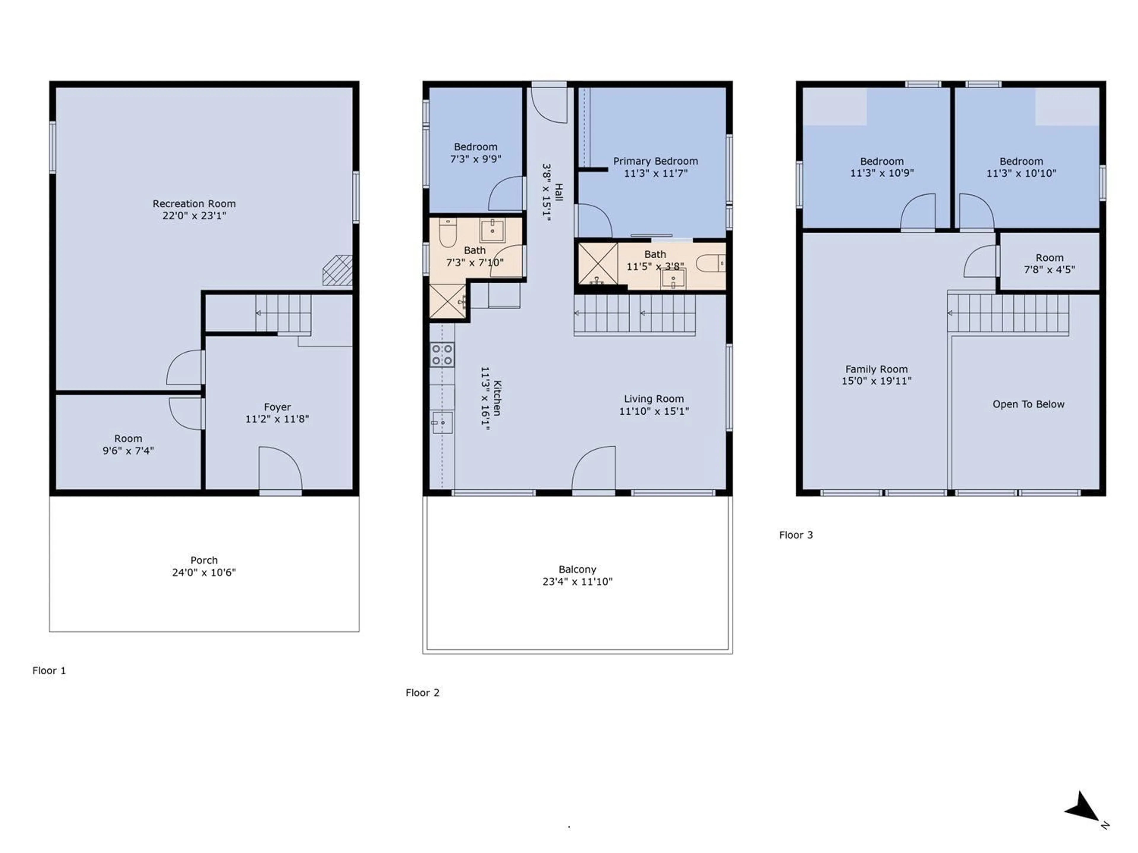 Floor plan for 14895 PARKHILL BOULEVARD, Hope British Columbia V0X1L5