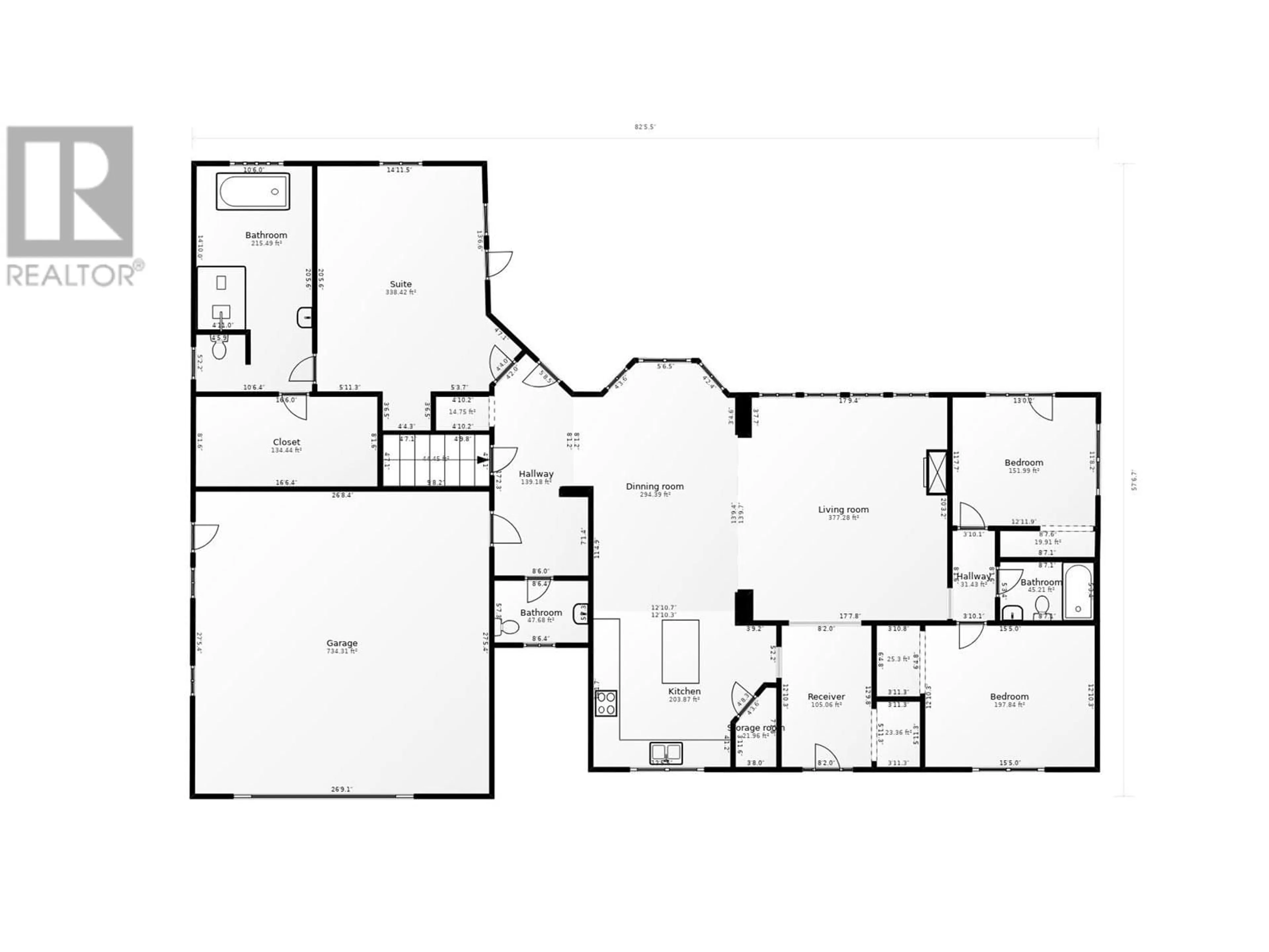 Floor plan for 12201 PACIFIC AVENUE, Fort St. John British Columbia V1J8A5