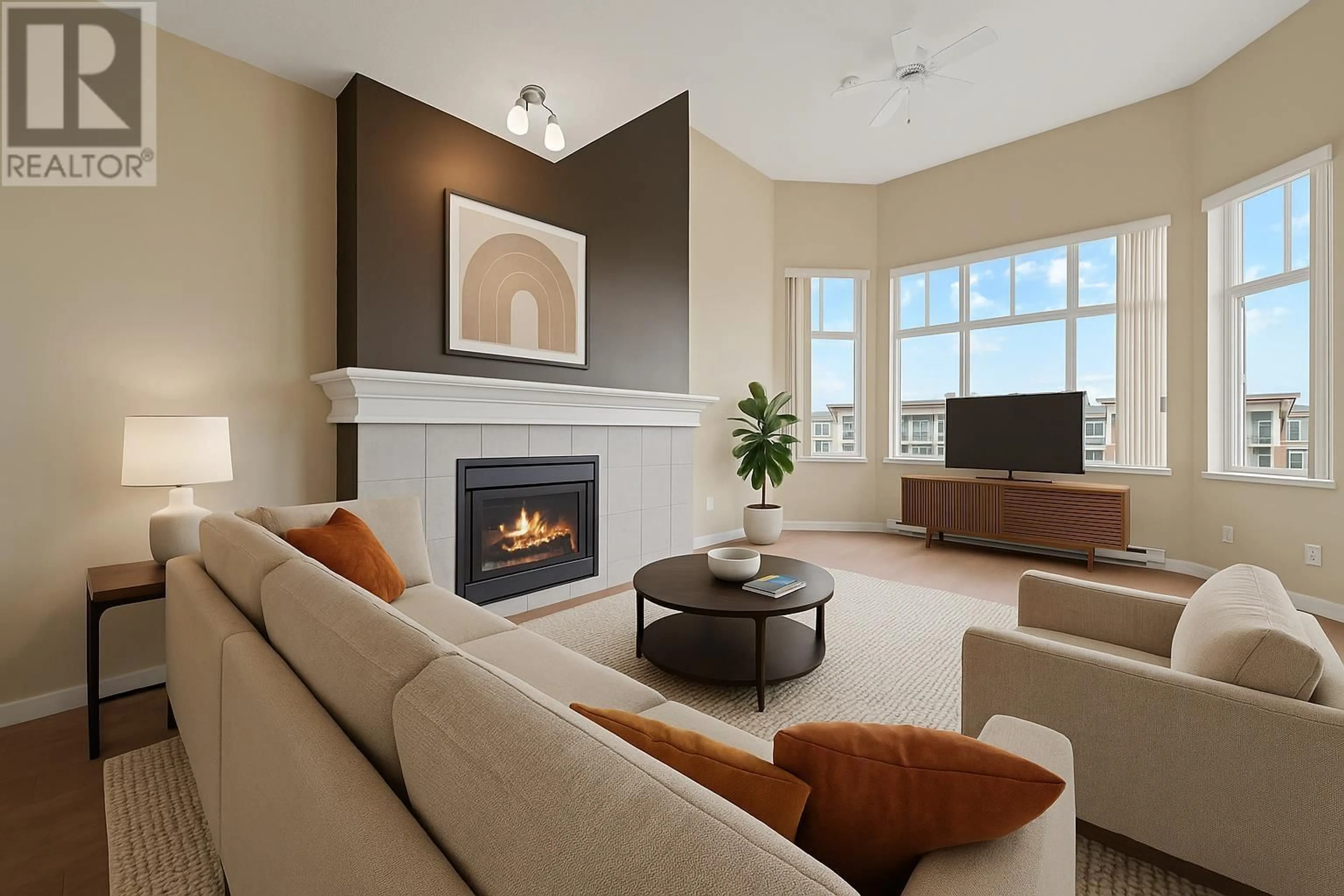 Living room with furniture, unknown for 415 - 12633 NO. 2 ROAD, Richmond British Columbia V7E6N5