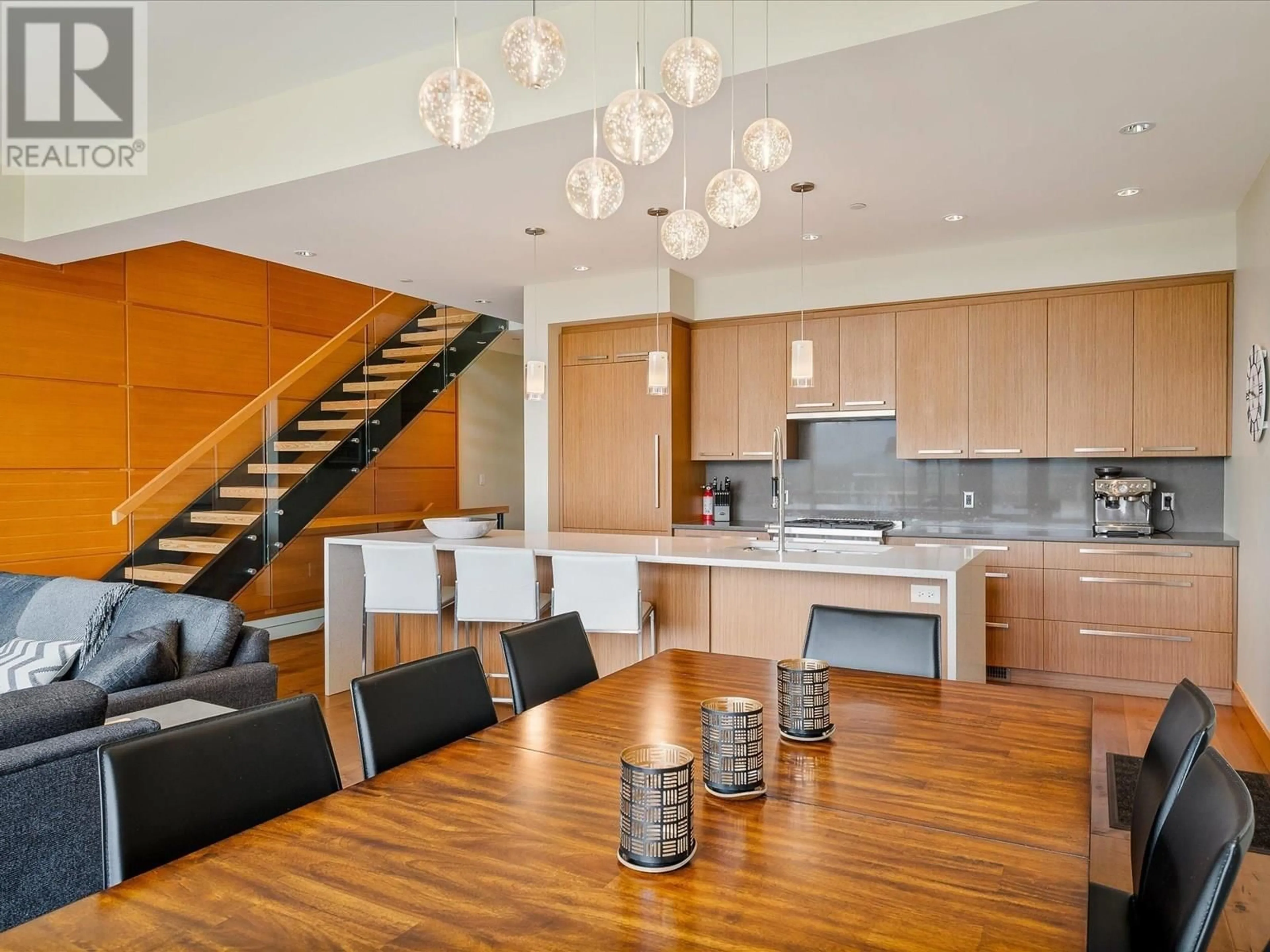 Open concept kitchen, wood/laminate floor for 29 - 8400 ASHLEIGH MCIVOR DRIVE, Whistler British Columbia V8E1A9
