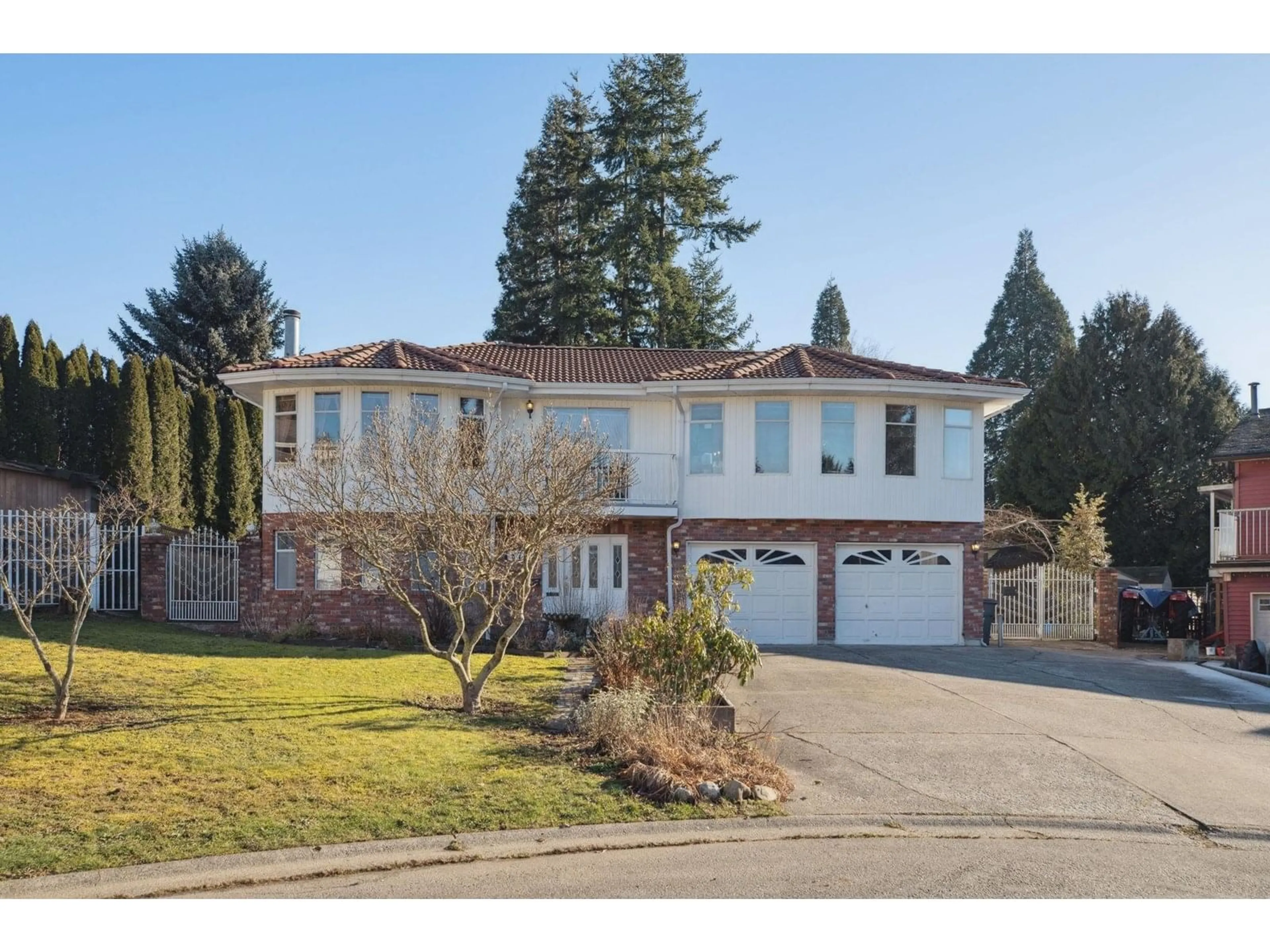 Home with vinyl exterior material, street for 8710 151, Surrey British Columbia V3S6E1