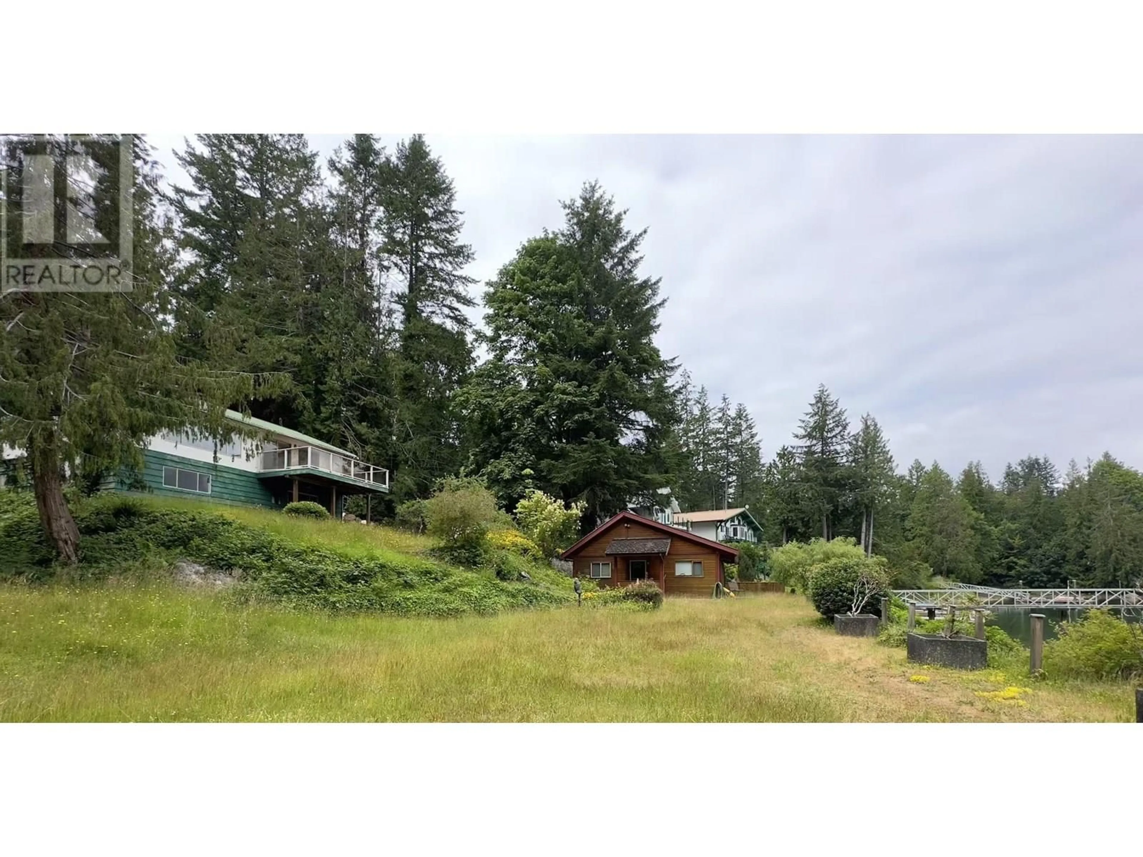 A pic from outside/outdoor area/front of a property/back of a property/a pic from drone, forest/trees view for 4495 FRANCIS PENINSULA ROAD, Madeira Park British Columbia V0N2H1