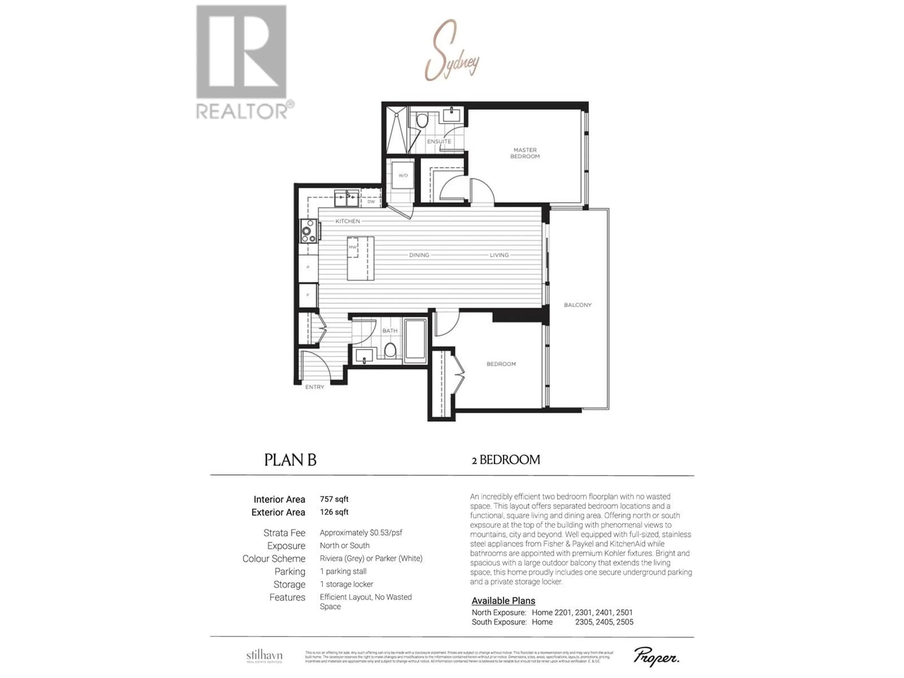 Floor plan for 2201 - 555 SYDNEY AVENUE, Coquitlam British Columbia V3K0G5