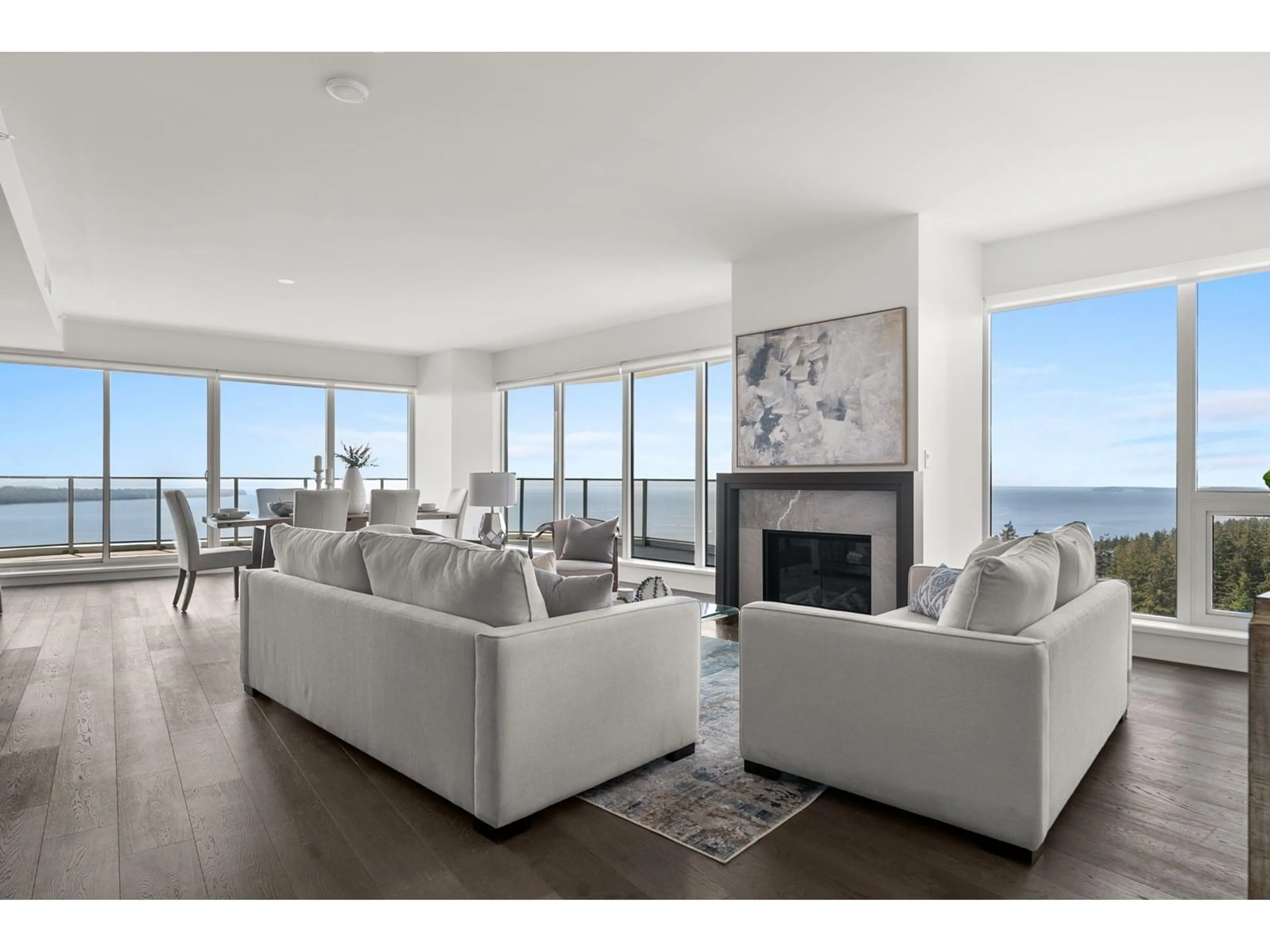 Living room with furniture, unknown for 1701 - 1500 MARTIN, White Rock British Columbia V3Z2L5