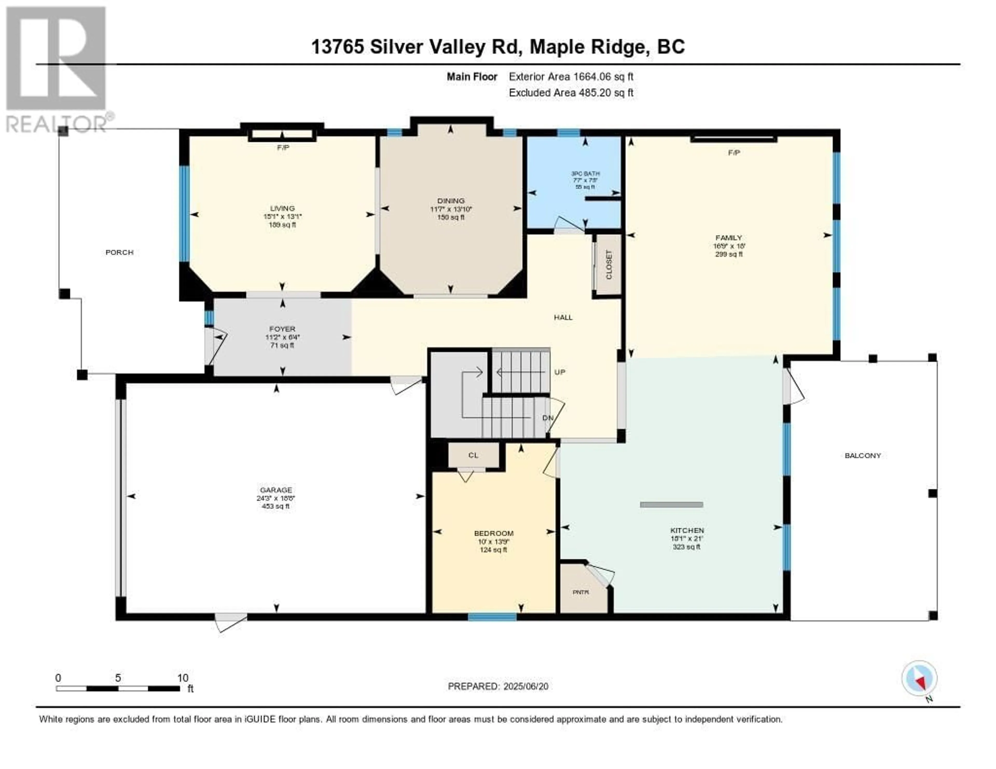 Floor plan for 13765 SILVER VALLEY ROAD, Maple Ridge British Columbia V4R0C2
