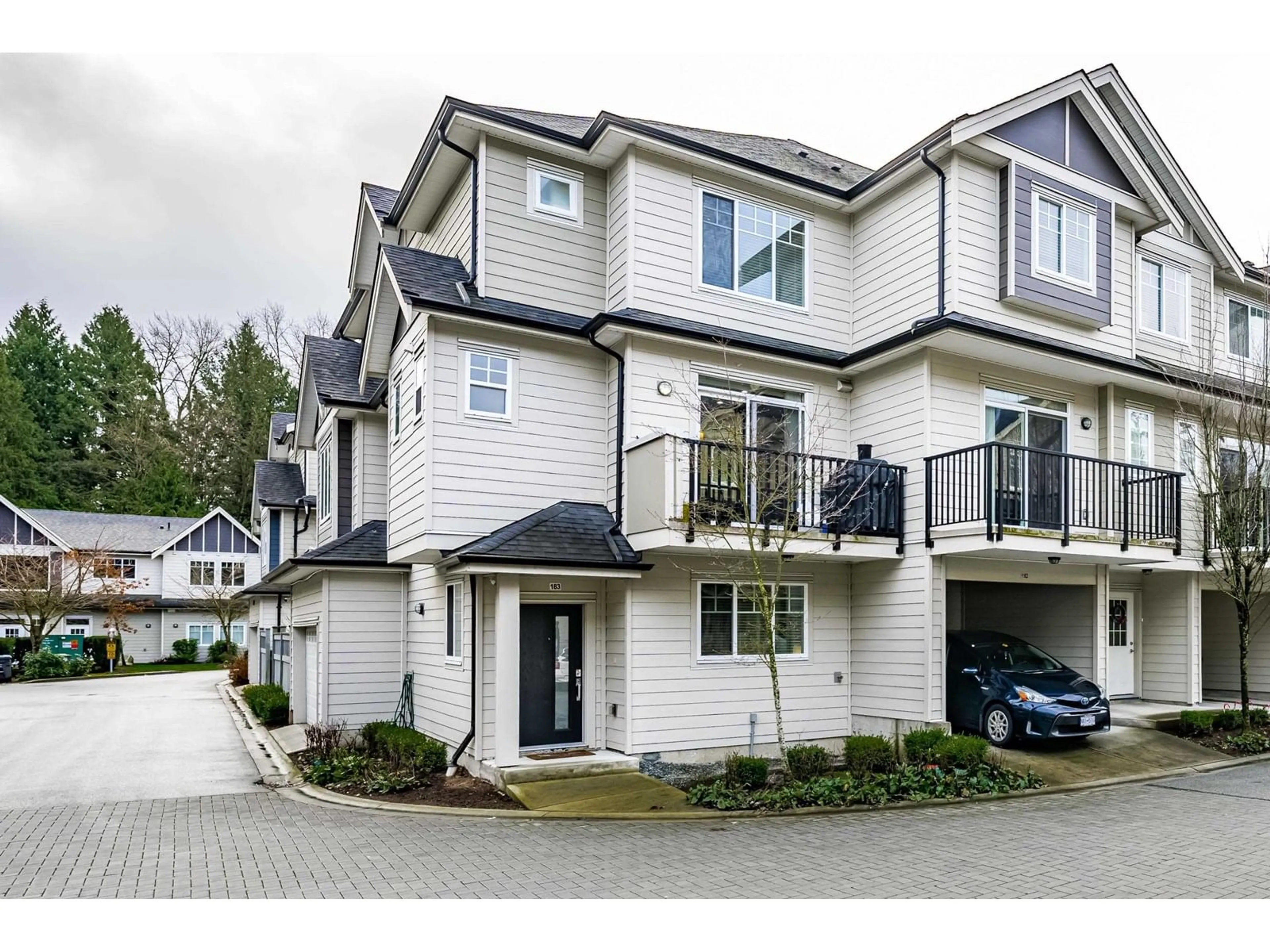Home with vinyl exterior material, street for 183 - 13898 64, Surrey British Columbia V3W1L6