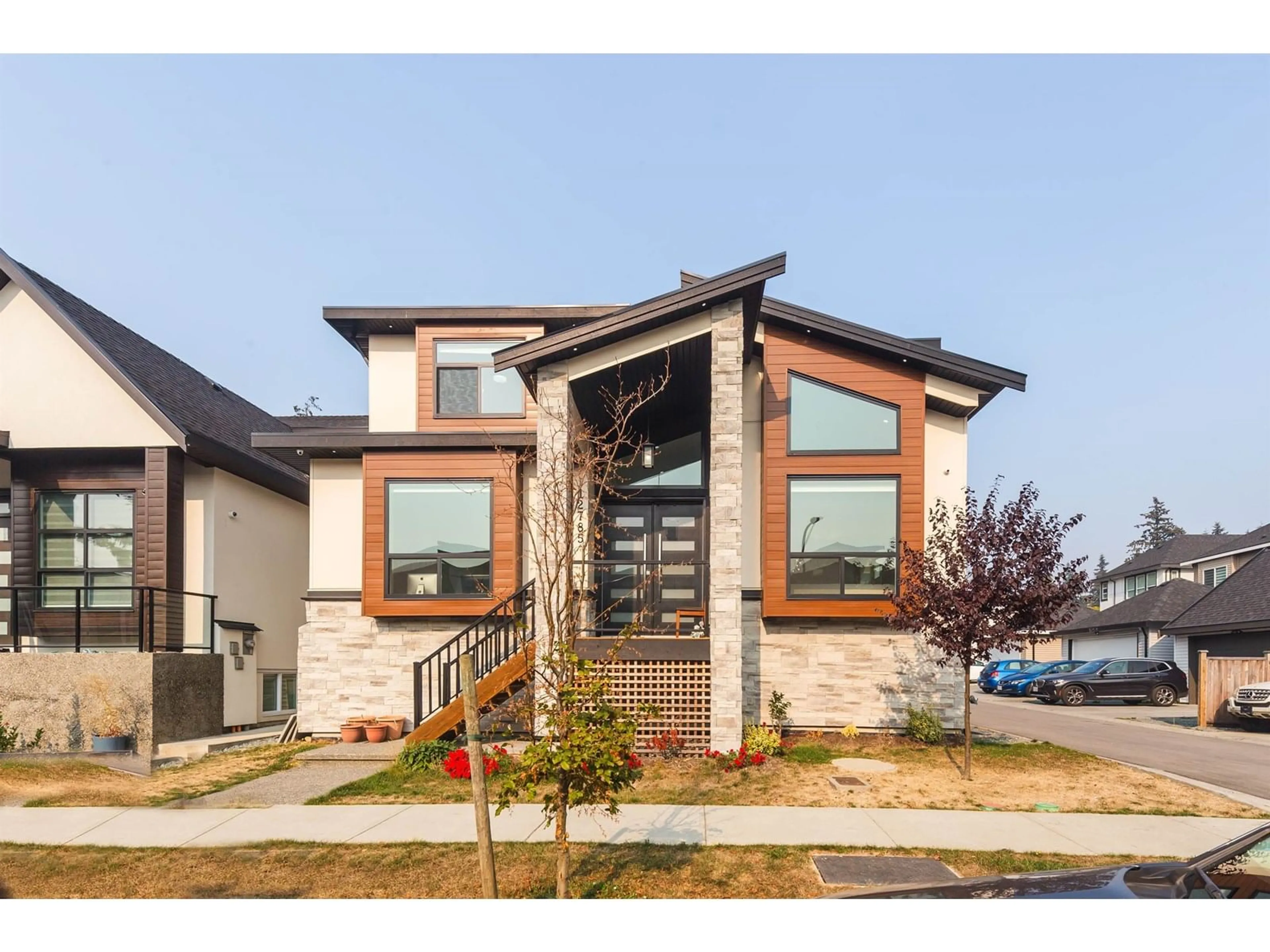 Home with brick exterior material, street for 12785 59A, Surrey British Columbia V3X1T4