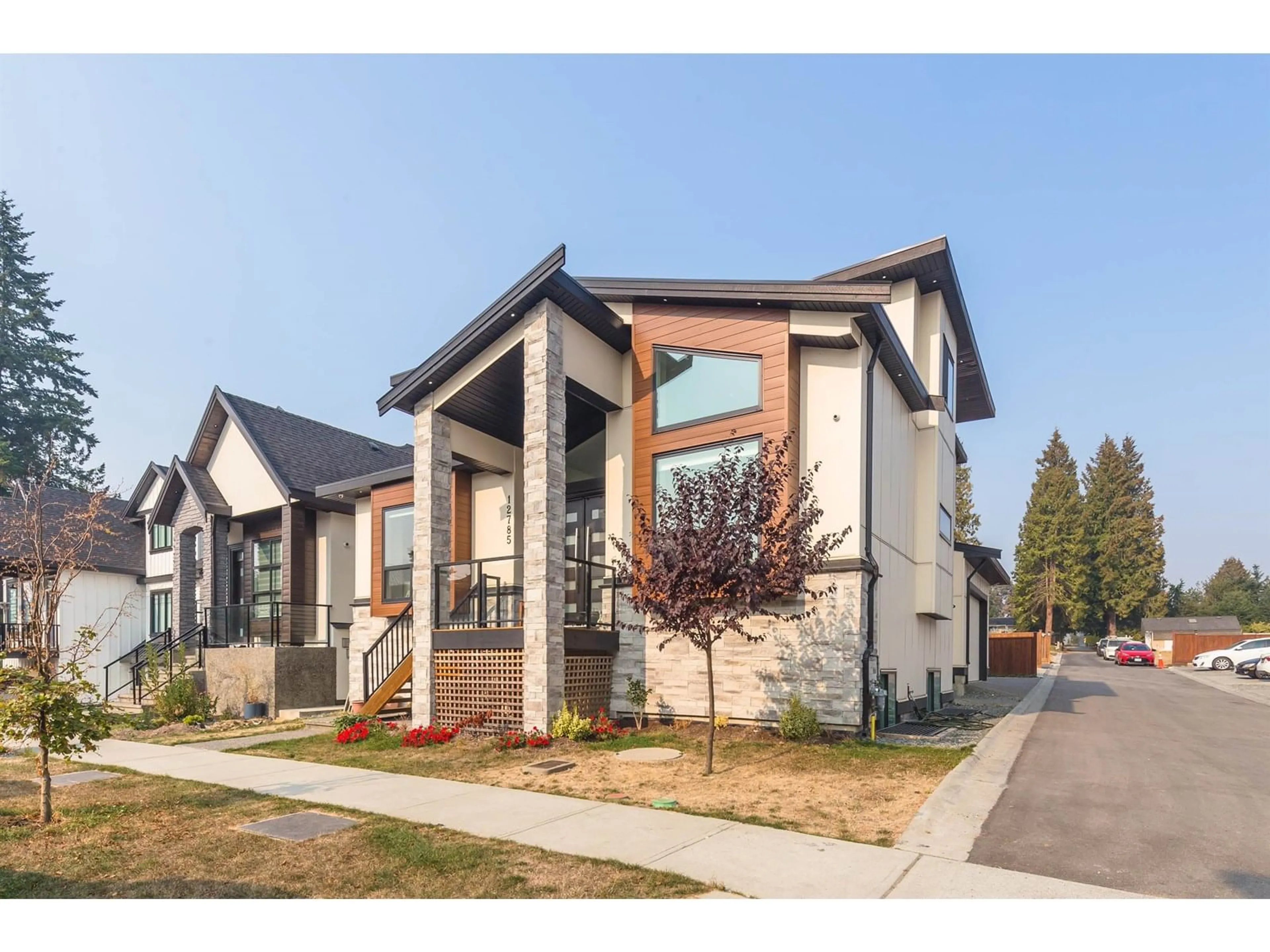 Home with brick exterior material, street for 12785 59A, Surrey British Columbia V3X1T4
