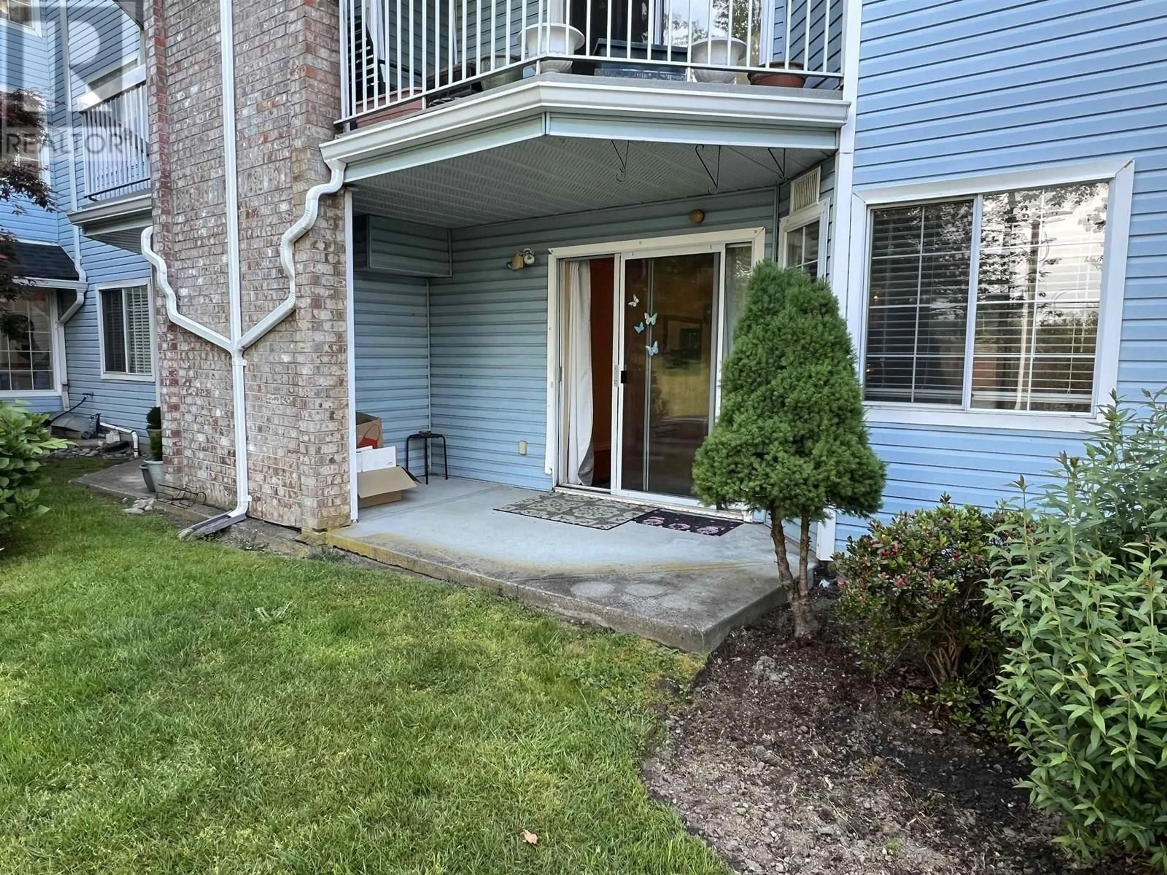 Patio, water/lake/river/ocean view for 117 - 11510 225 STREET, Maple Ridge British Columbia V2X9Y3