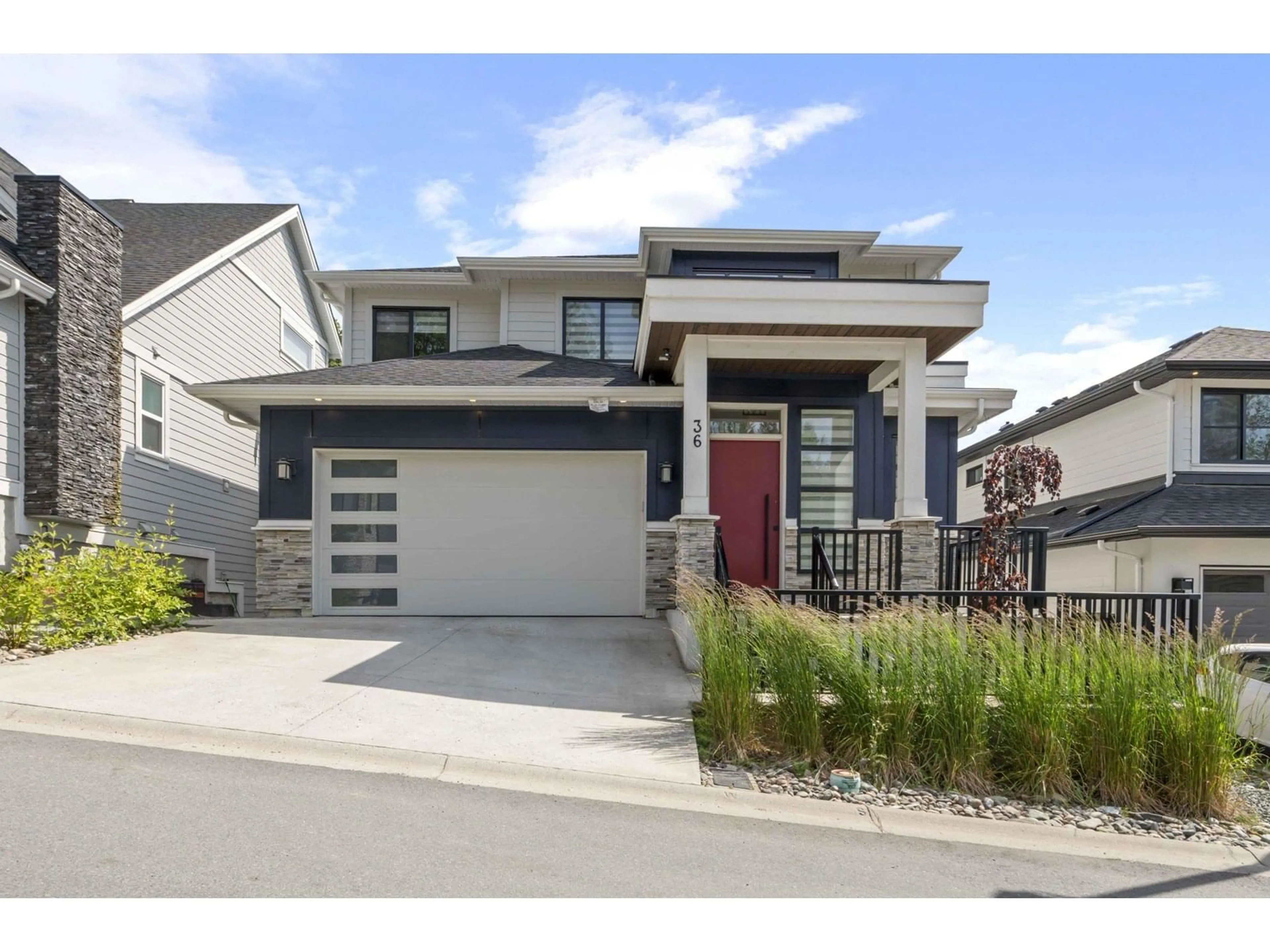 Home with brick exterior material, street for 36 - 4217 OLD CLAYBURN, Abbotsford British Columbia V3G1L5