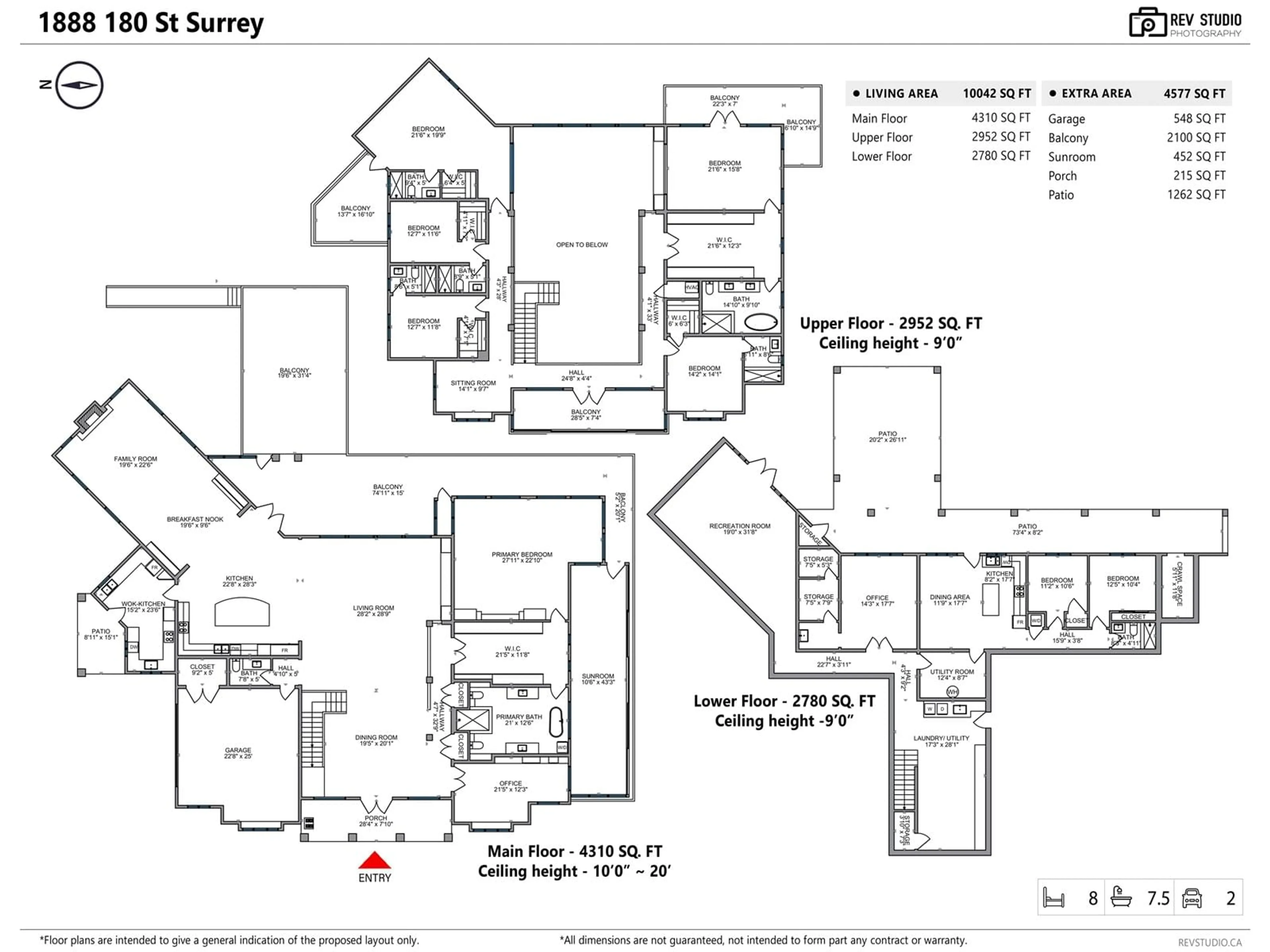 Floor plan for 1888 180, Surrey British Columbia V3Z9V2