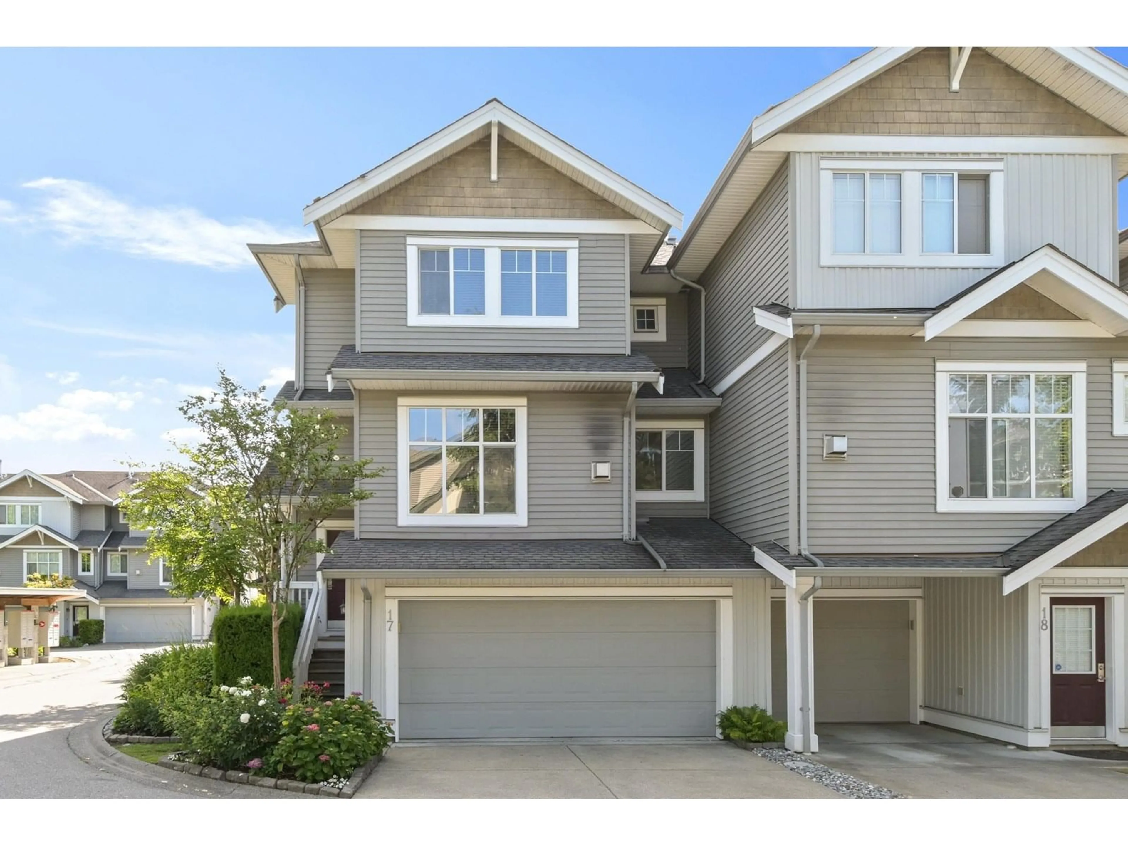 Home with vinyl exterior material, street for 17 - 16760 61, Surrey British Columbia V3S3V3