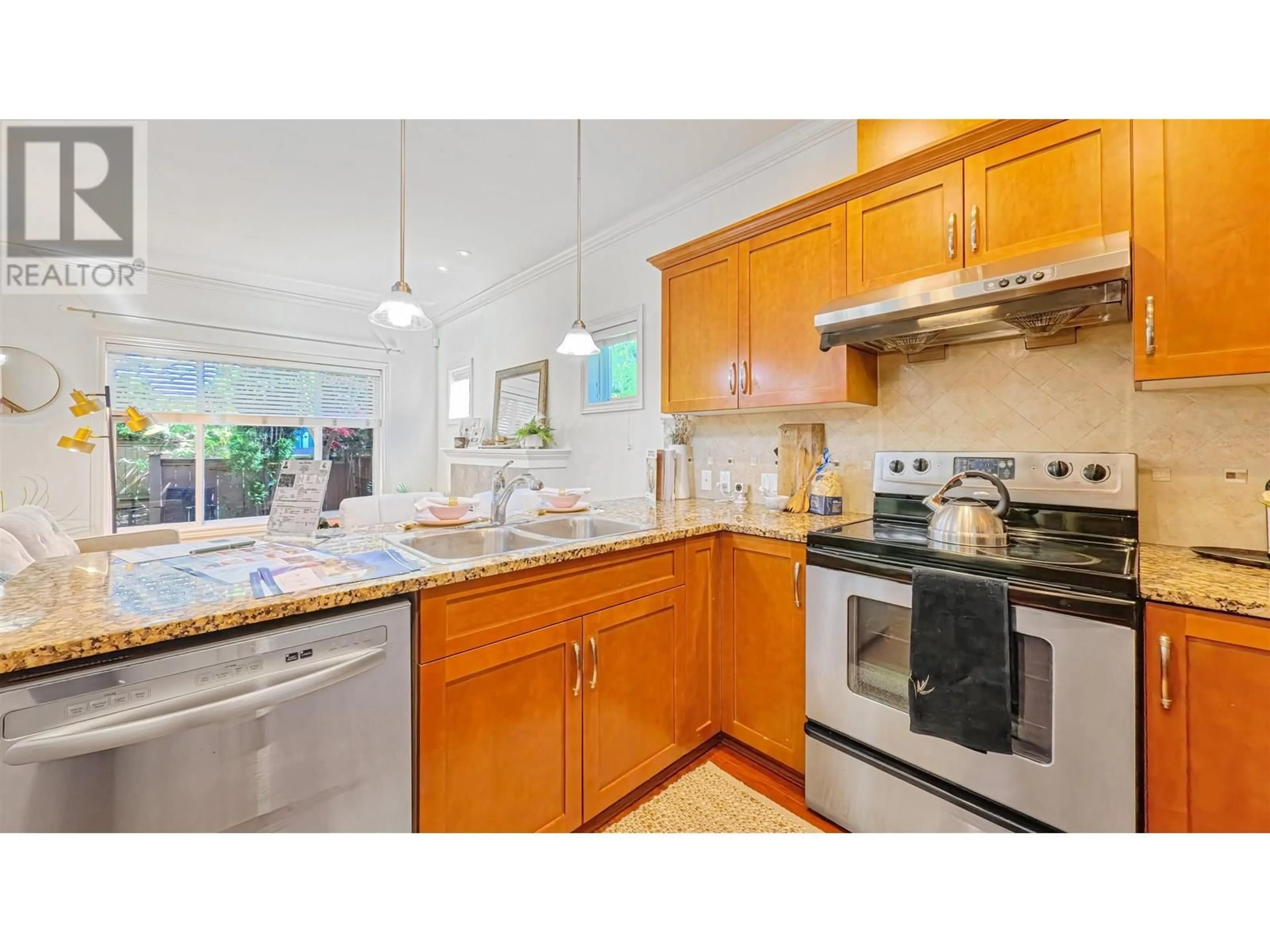 Standard kitchen, ceramic/tile floor for 1 - 8311 NO. 2 ROAD, Richmond British Columbia V7C3M2