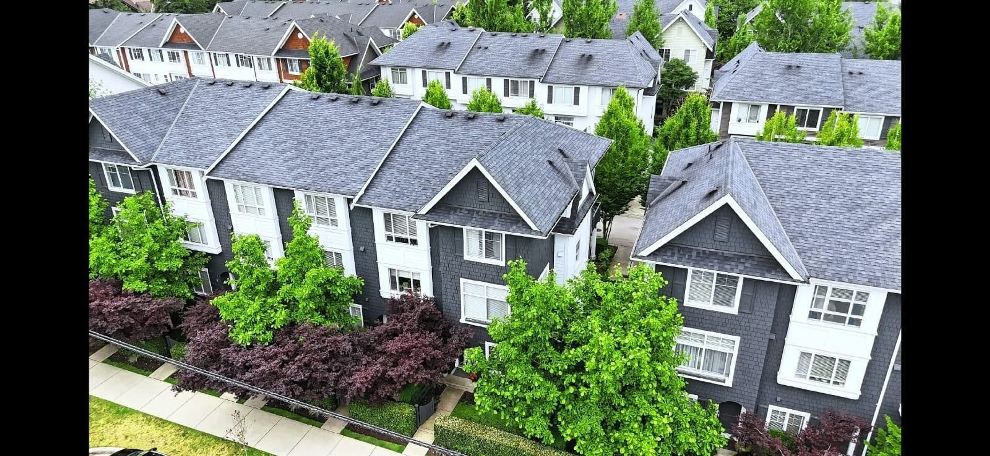 A pic from outside/outdoor area/front of a property/back of a property/a pic from drone, street for 7 - 14955 60, Surrey British Columbia V3S1R8