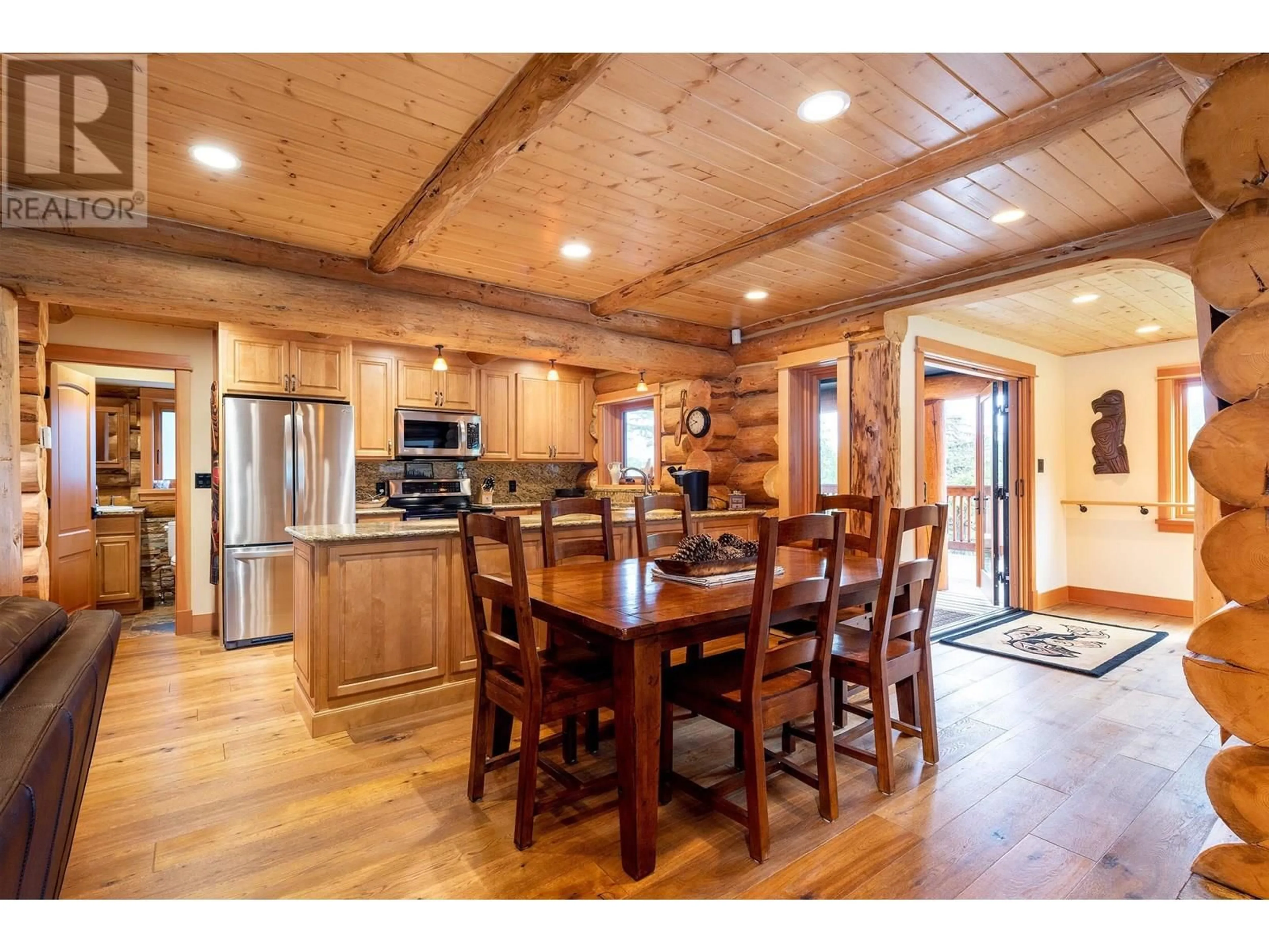 Open concept kitchen, wood/laminate floor for 2710 RIMROCK ROAD, Whistler British Columbia V8E0A6