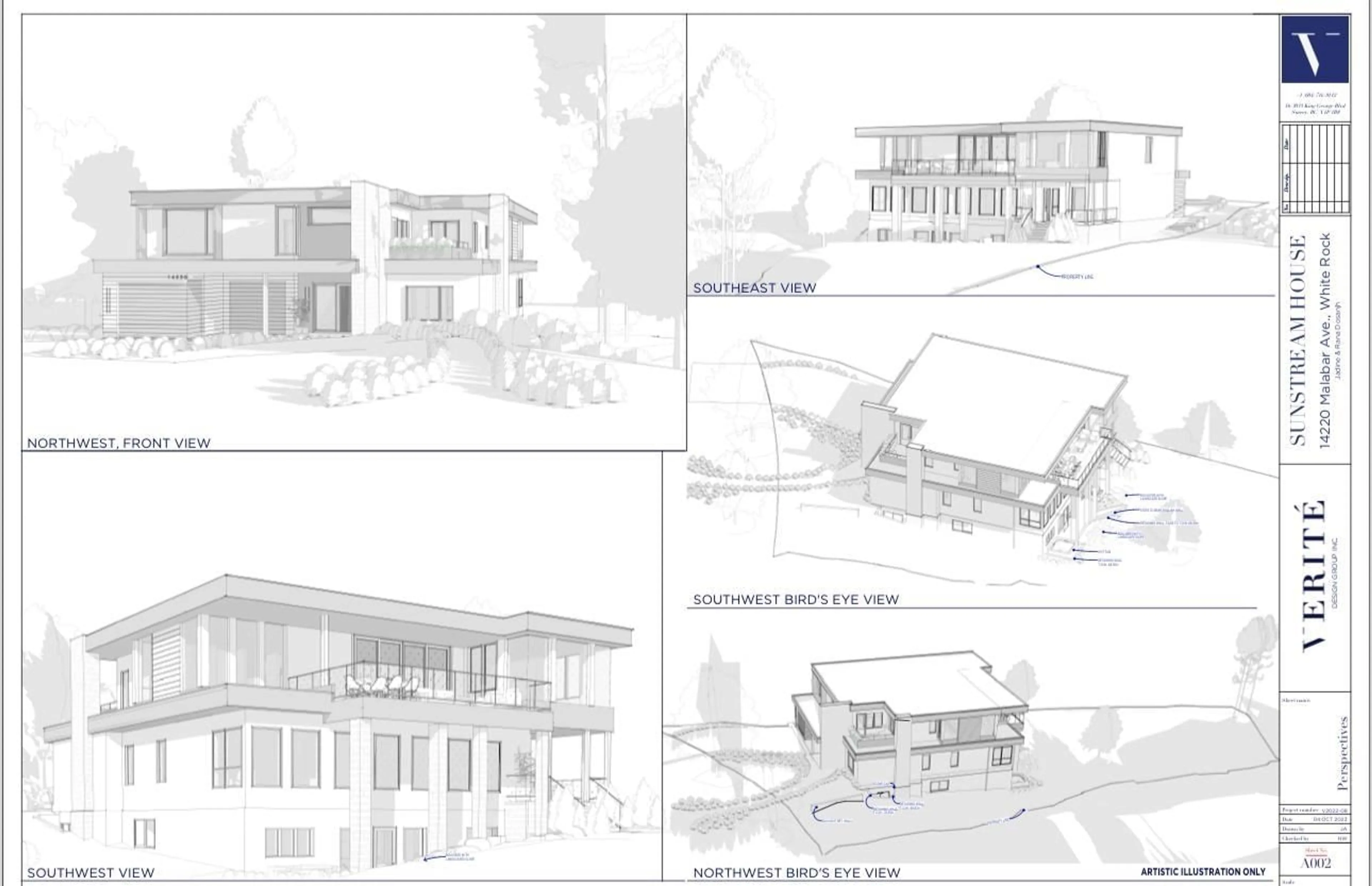 Floor plan for 14220 MALABAR, White Rock British Columbia V4B2Y3
