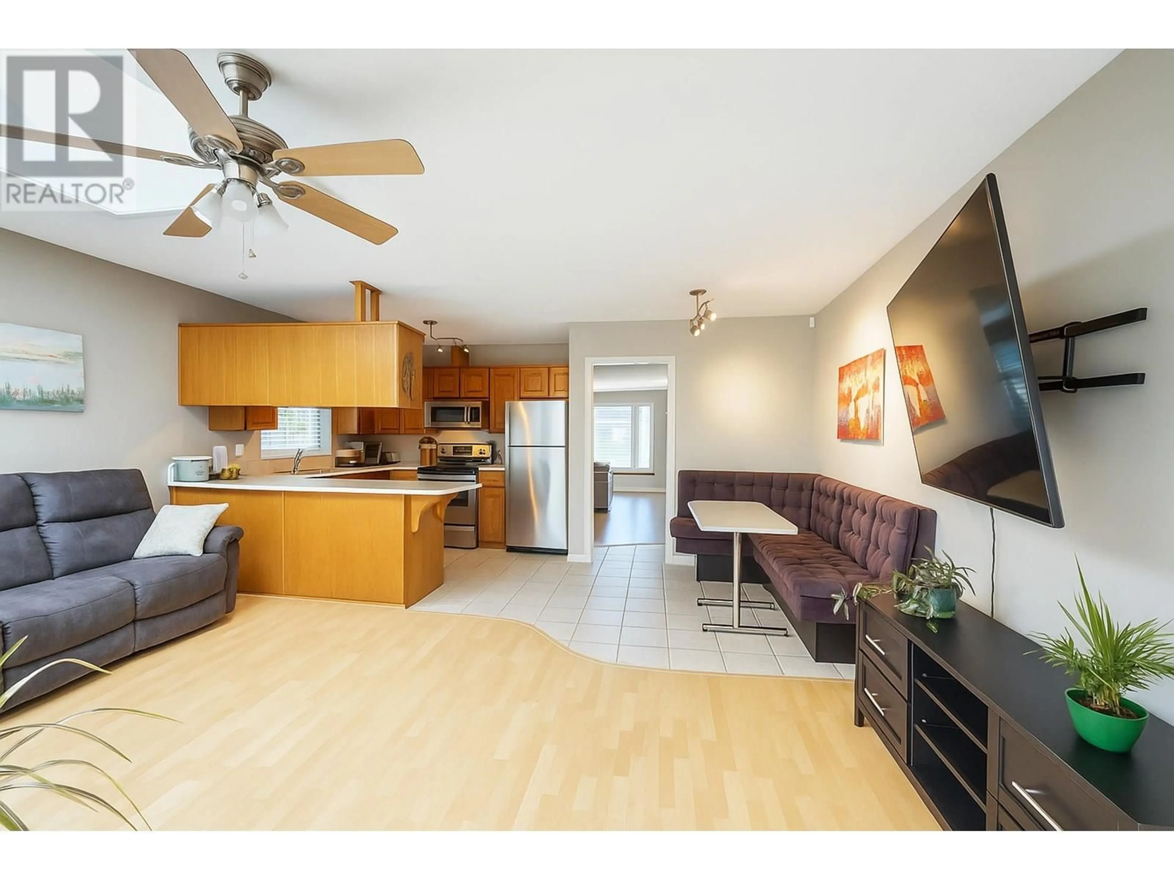 Open concept kitchen, wood/laminate floor for 22070 126 AVENUE, Maple Ridge British Columbia V2X0V7