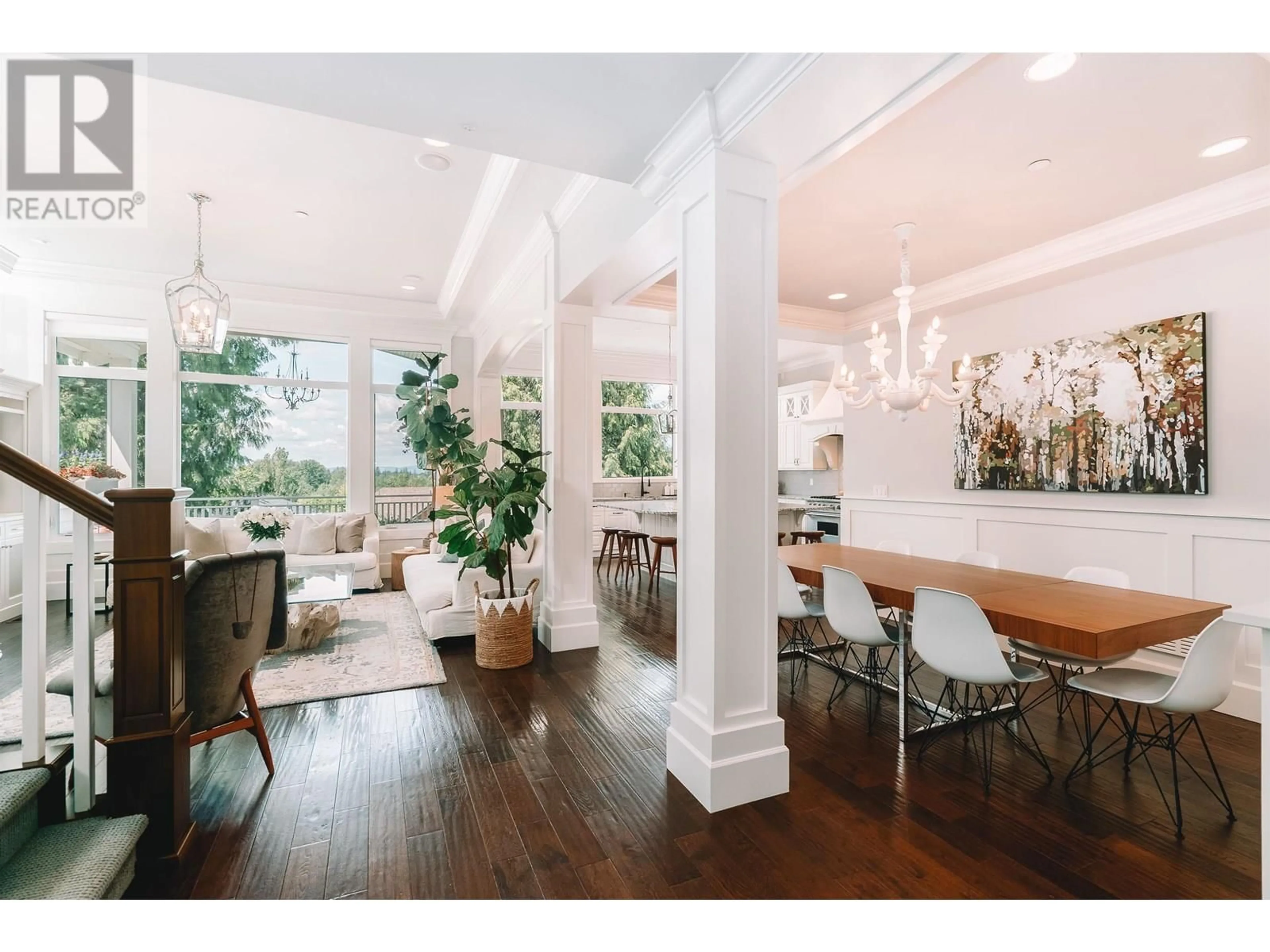Dining room, wood/laminate floor for 13611 BIRDTAIL DRIVE, Maple Ridge British Columbia V4R0E1