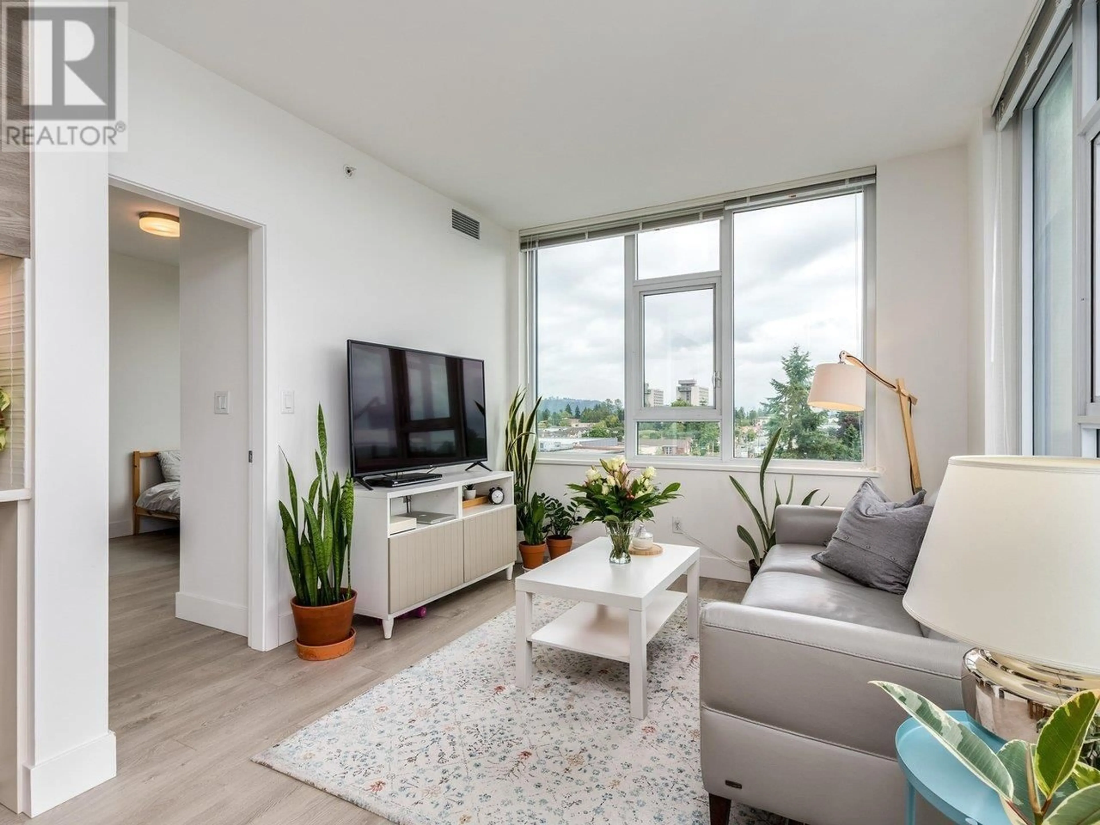 Living room with furniture, unknown for 808 - 7303 NOBLE LANE, Burnaby British Columbia V3N0H2
