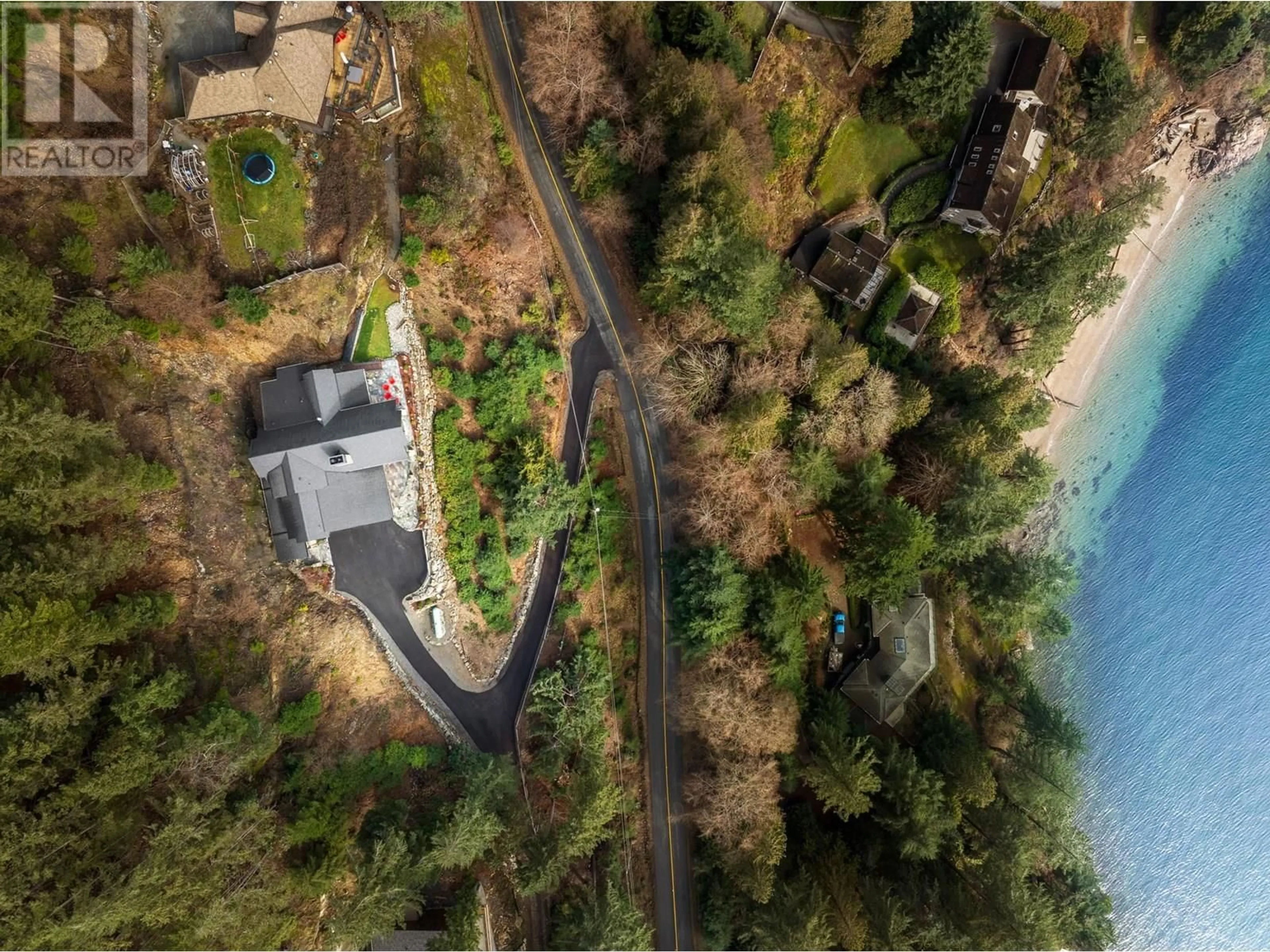 A pic from outside/outdoor area/front of a property/back of a property/a pic from drone, forest/trees view for 800 TAYLOR ROAD, Bowen Island British Columbia V0N1G1