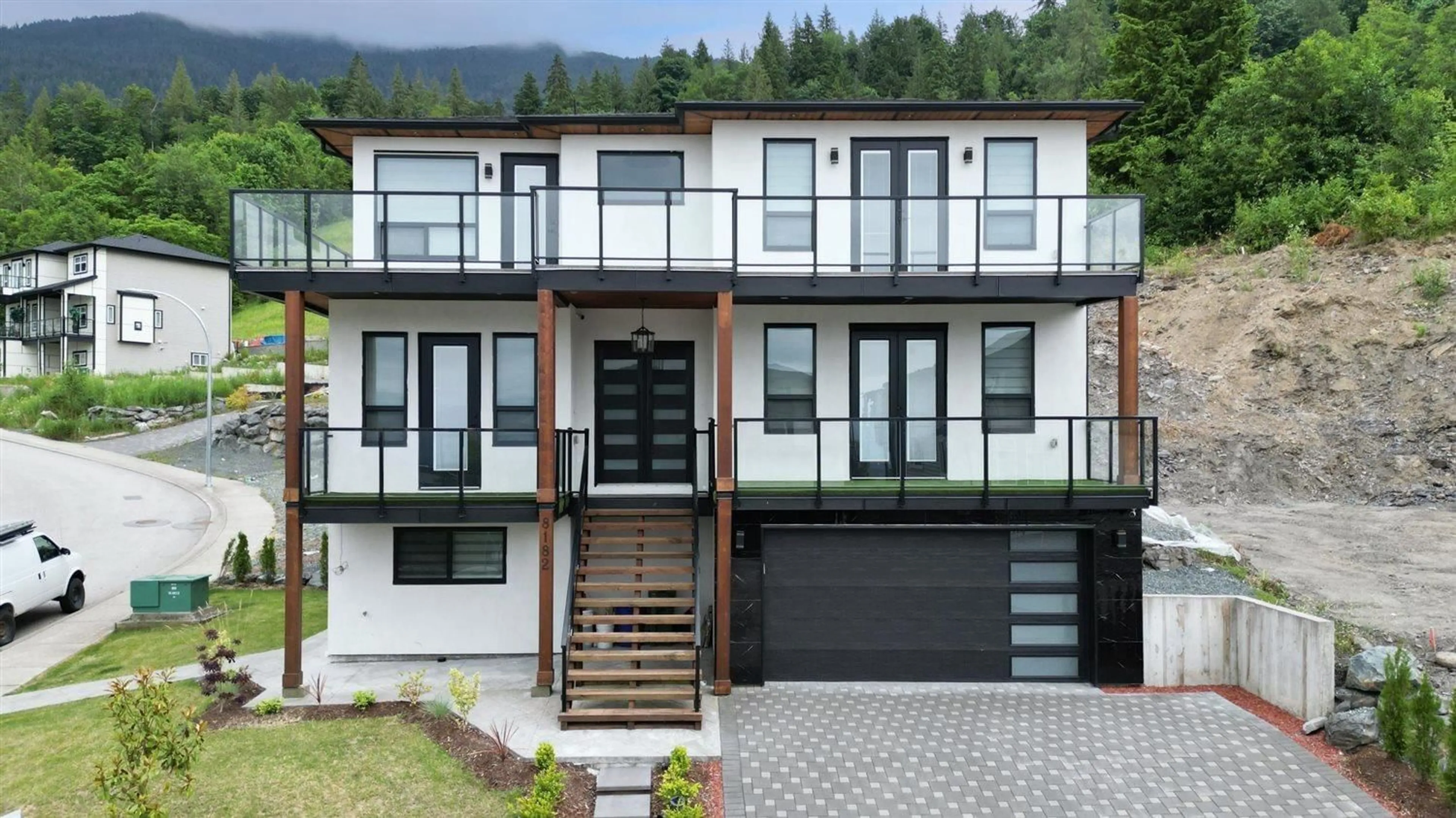 Home with brick exterior material, mountain view for 8182 BOUNTY PLACE, Chilliwack British Columbia V4Z0E4