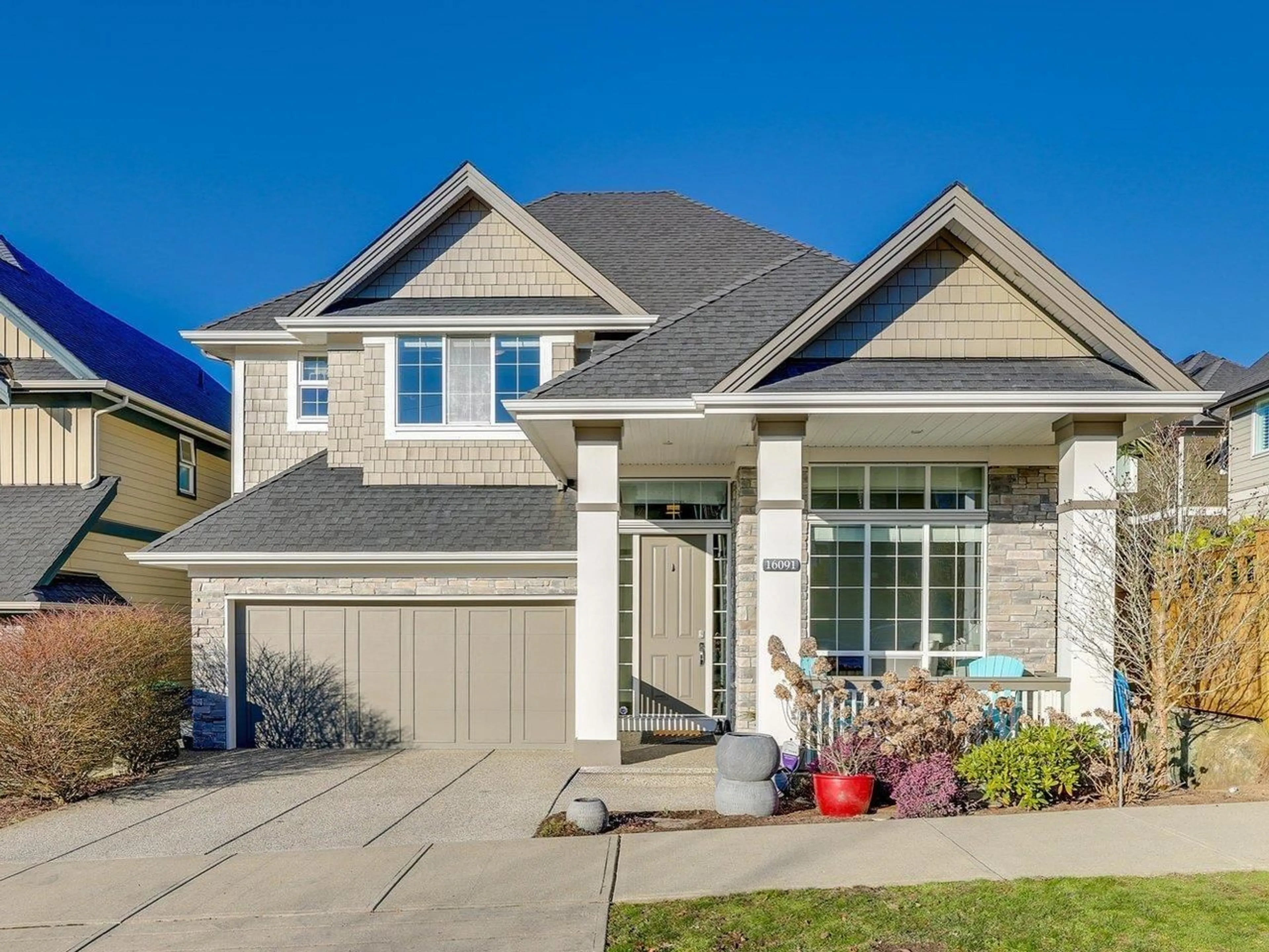 Home with brick exterior material, street for 16091 28, Surrey British Columbia V3Z3W1