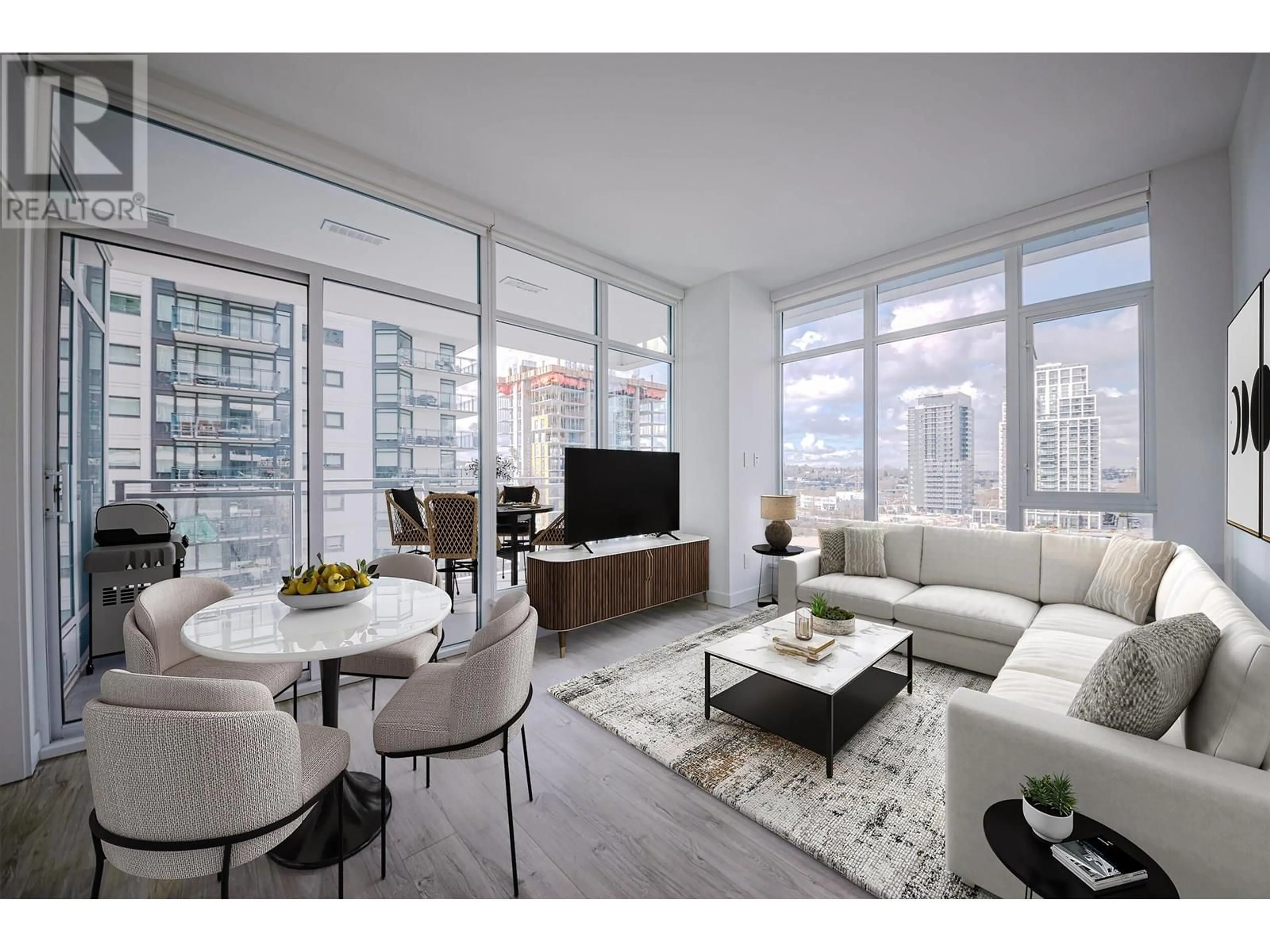 Living room with furniture, unknown for 903 - 2288 ALPHA AVENUE, Burnaby British Columbia V5C0L9