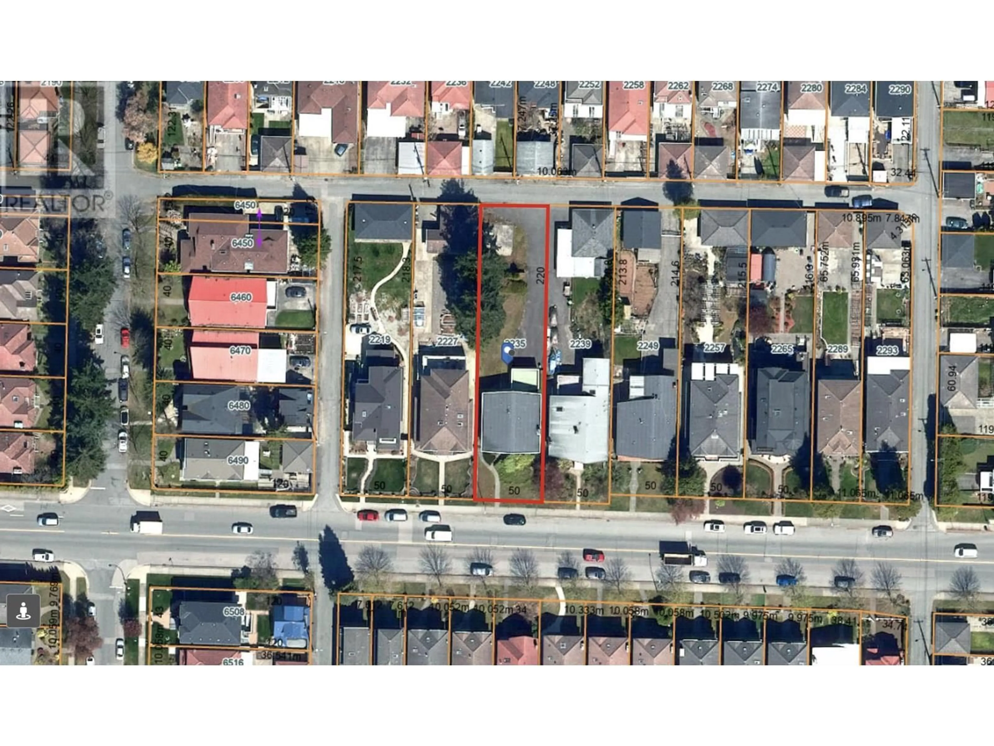 A pic from outside/outdoor area/front of a property/back of a property/a pic from drone, street for 2235 49TH AVENUE, Vancouver British Columbia V5P1T9