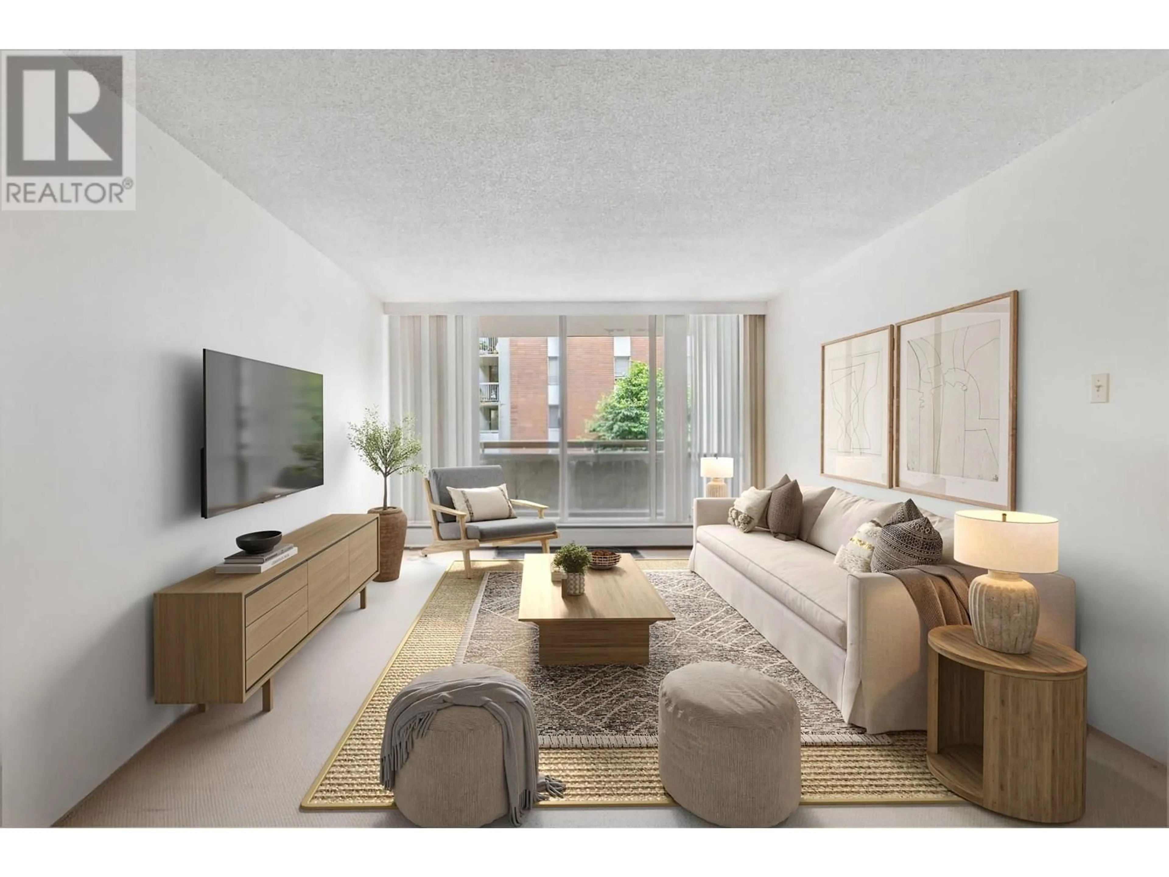 Living room with furniture, unknown for 204 - 2016 FULLERTON AVENUE, North Vancouver British Columbia V7P3E6
