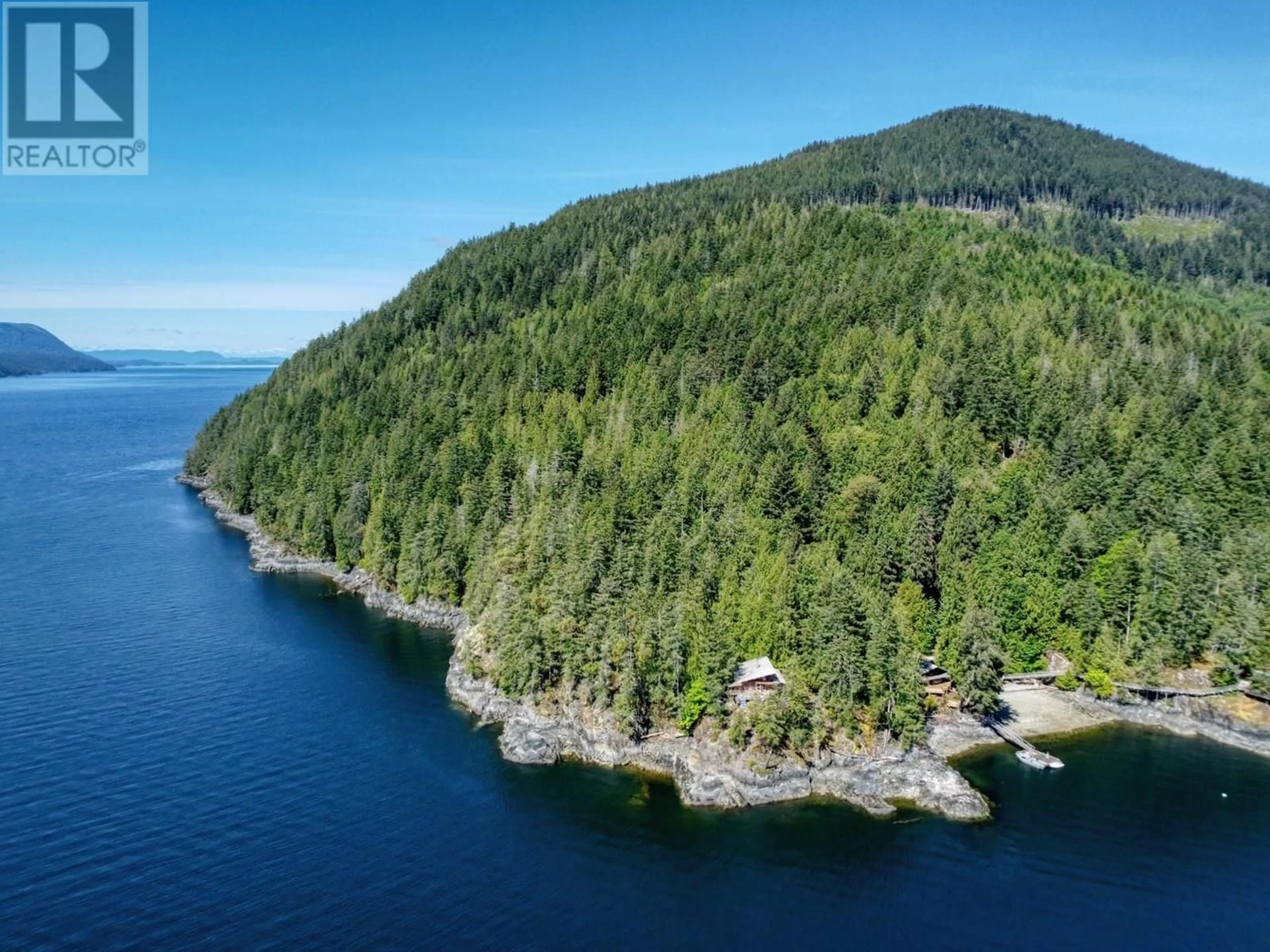 A pic from outside/outdoor area/front of a property/back of a property/a pic from drone, water/lake/river/ocean view for Block 1 JERVIS INLET BEACH, Egmont British Columbia V0N1N0
