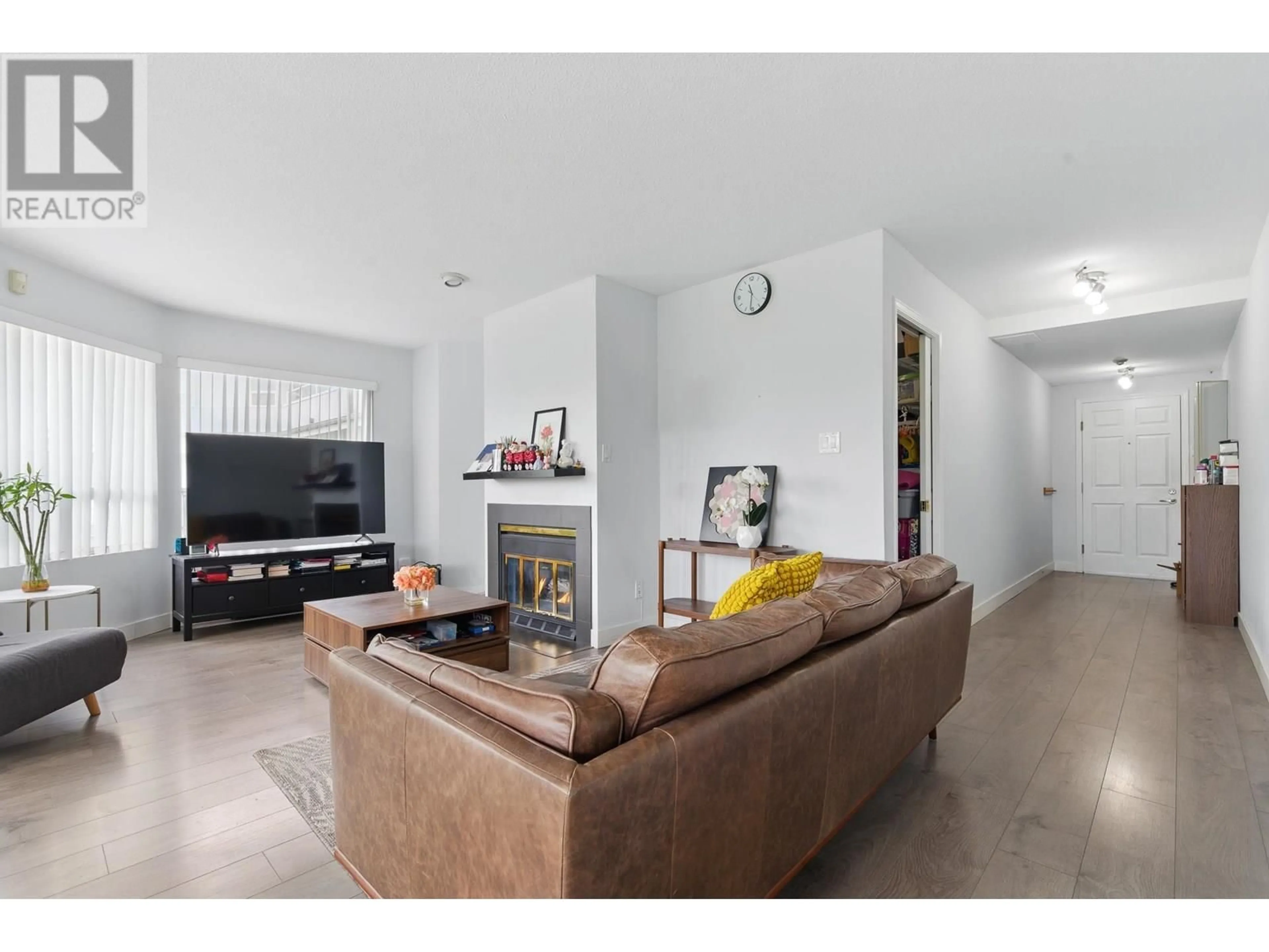 Living room with furniture, unknown for 104 - 7480 GILBERT ROAD, Richmond British Columbia V7C3W2