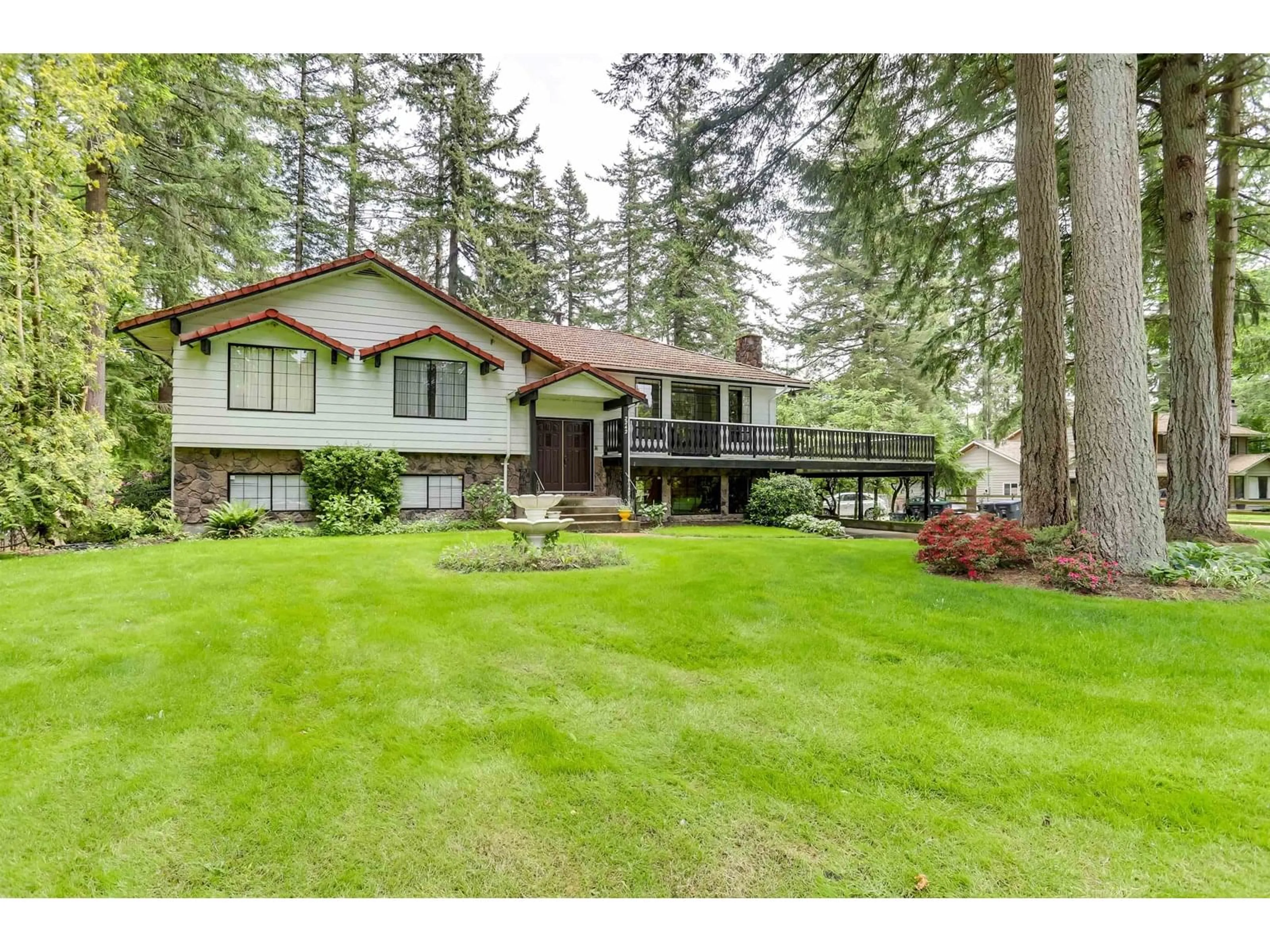 A pic from outside/outdoor area/front of a property/back of a property/a pic from drone, unknown for 2242 173, Surrey British Columbia V3Z9Z7