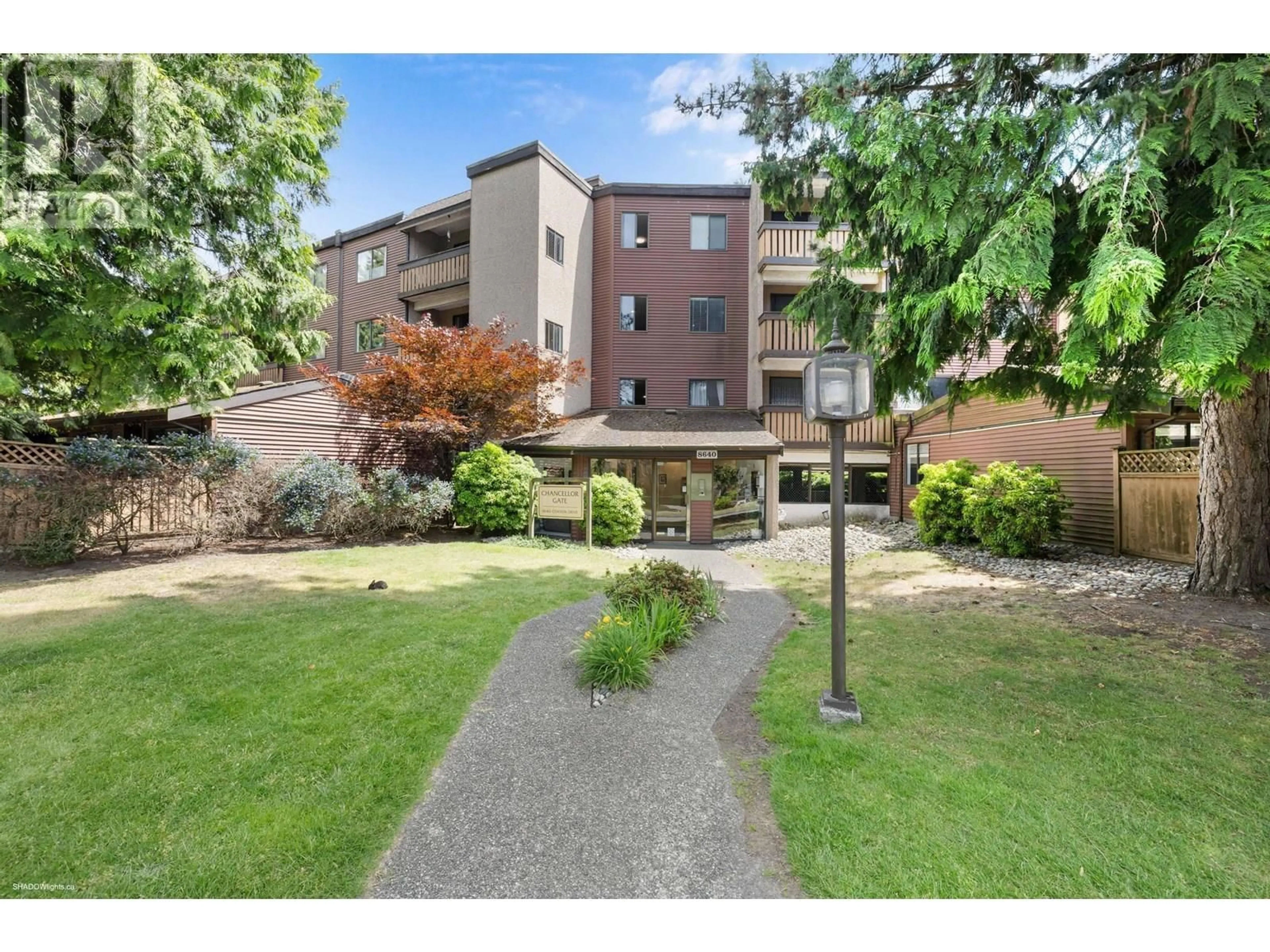 A pic from outside/outdoor area/front of a property/back of a property/a pic from drone, street for 211 - 8640 CITATION DRIVE, Richmond British Columbia V6Y3A3