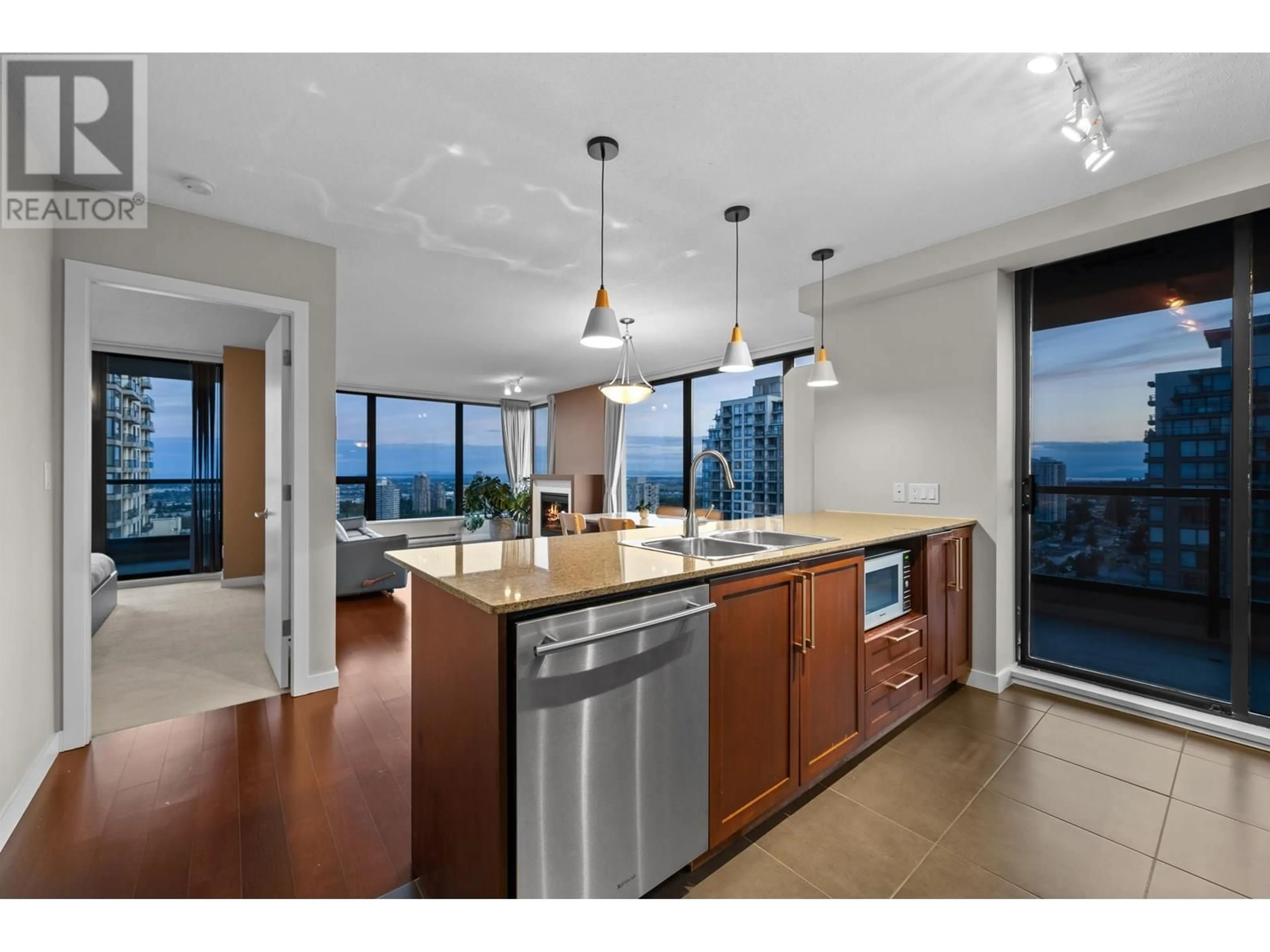 Open concept kitchen, unknown for 2502 - 7178 COLLIER STREET, Burnaby British Columbia V5E4N7