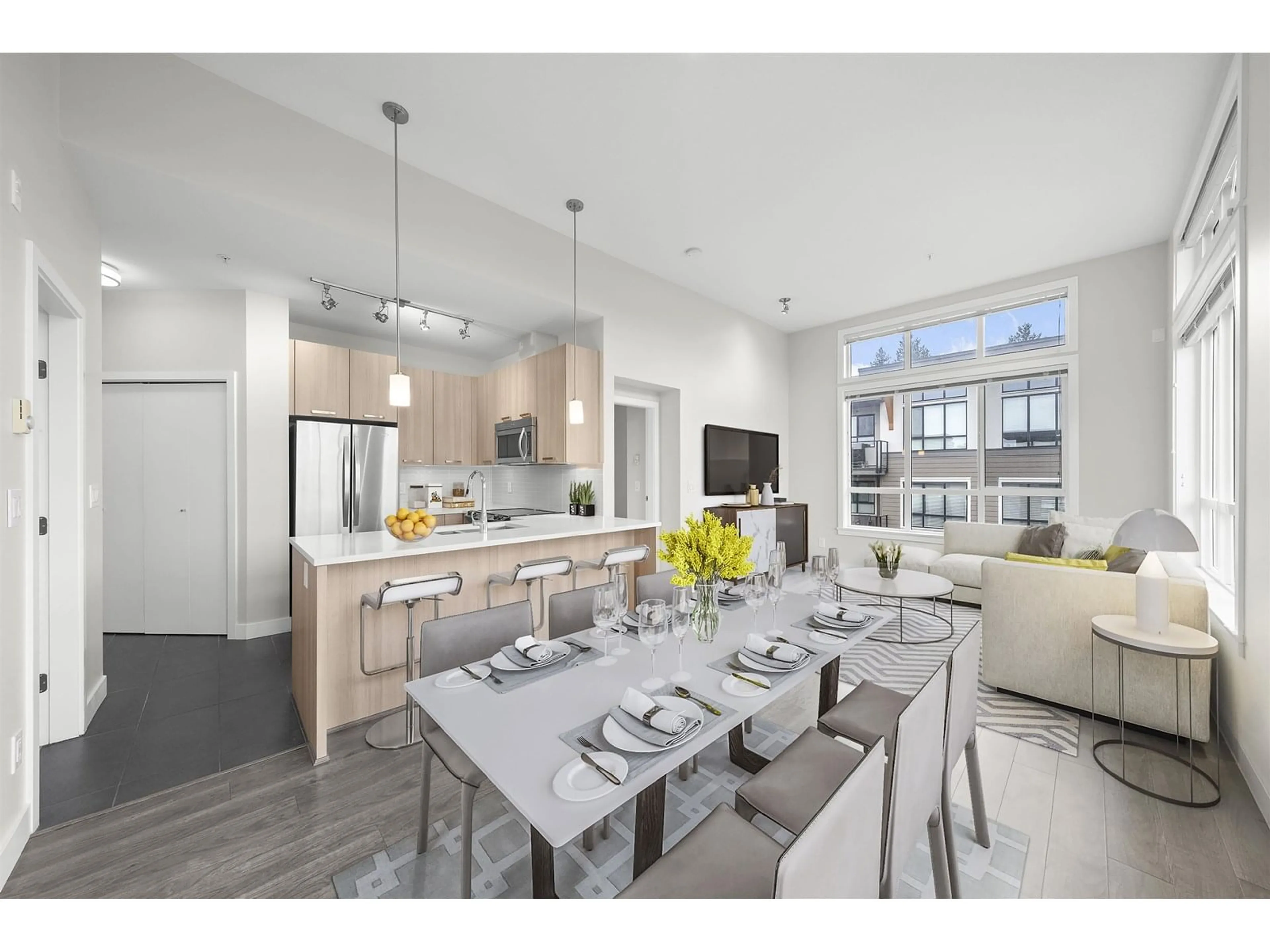 Open concept kitchen, unknown for 510 - 15388 105, Surrey British Columbia V3R0C4