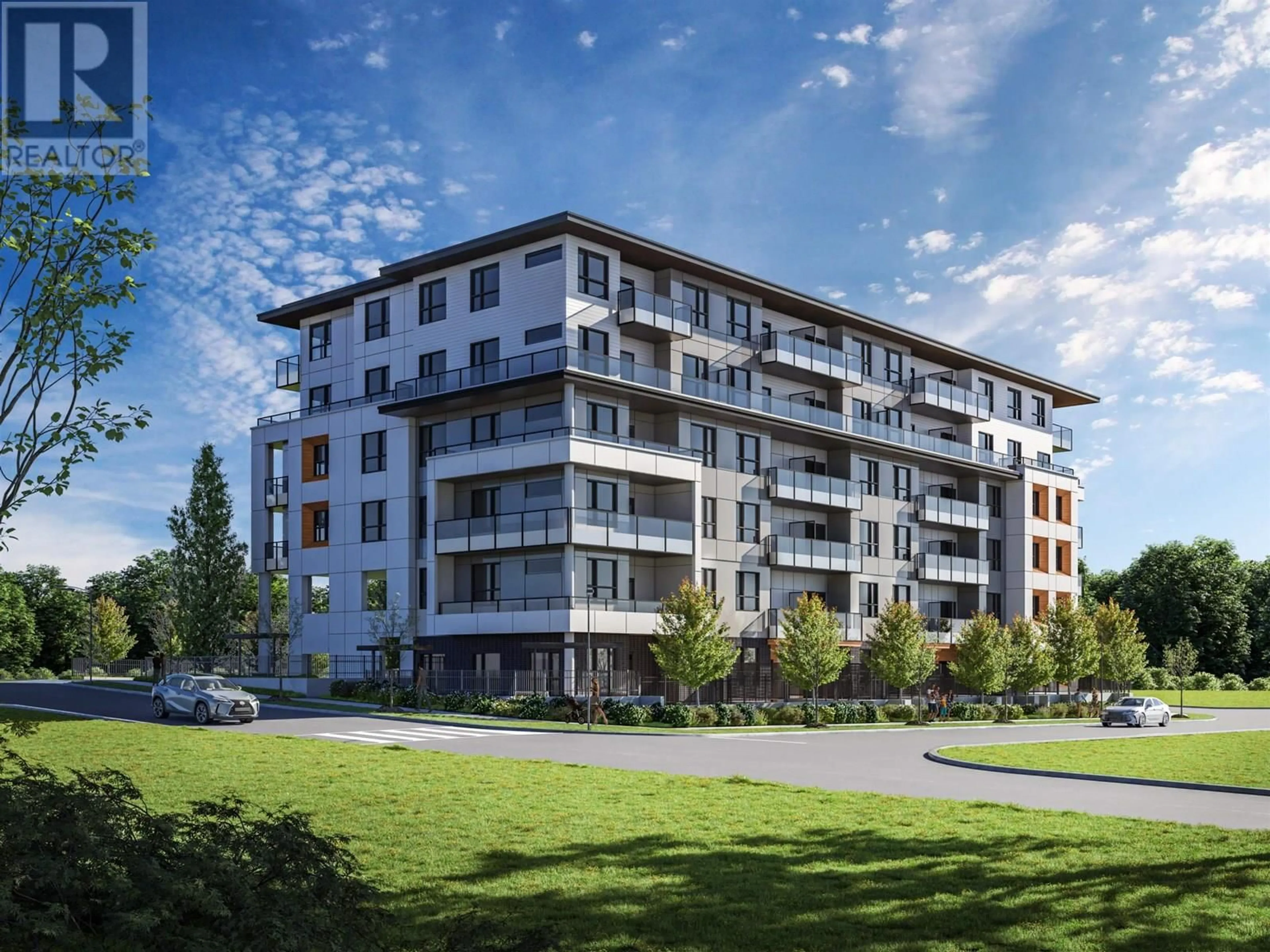 A pic from outside/outdoor area/front of a property/back of a property/a pic from drone, building for 206 - 623 KEMSLEY AVENUE, Coquitlam British Columbia V3J3Z4