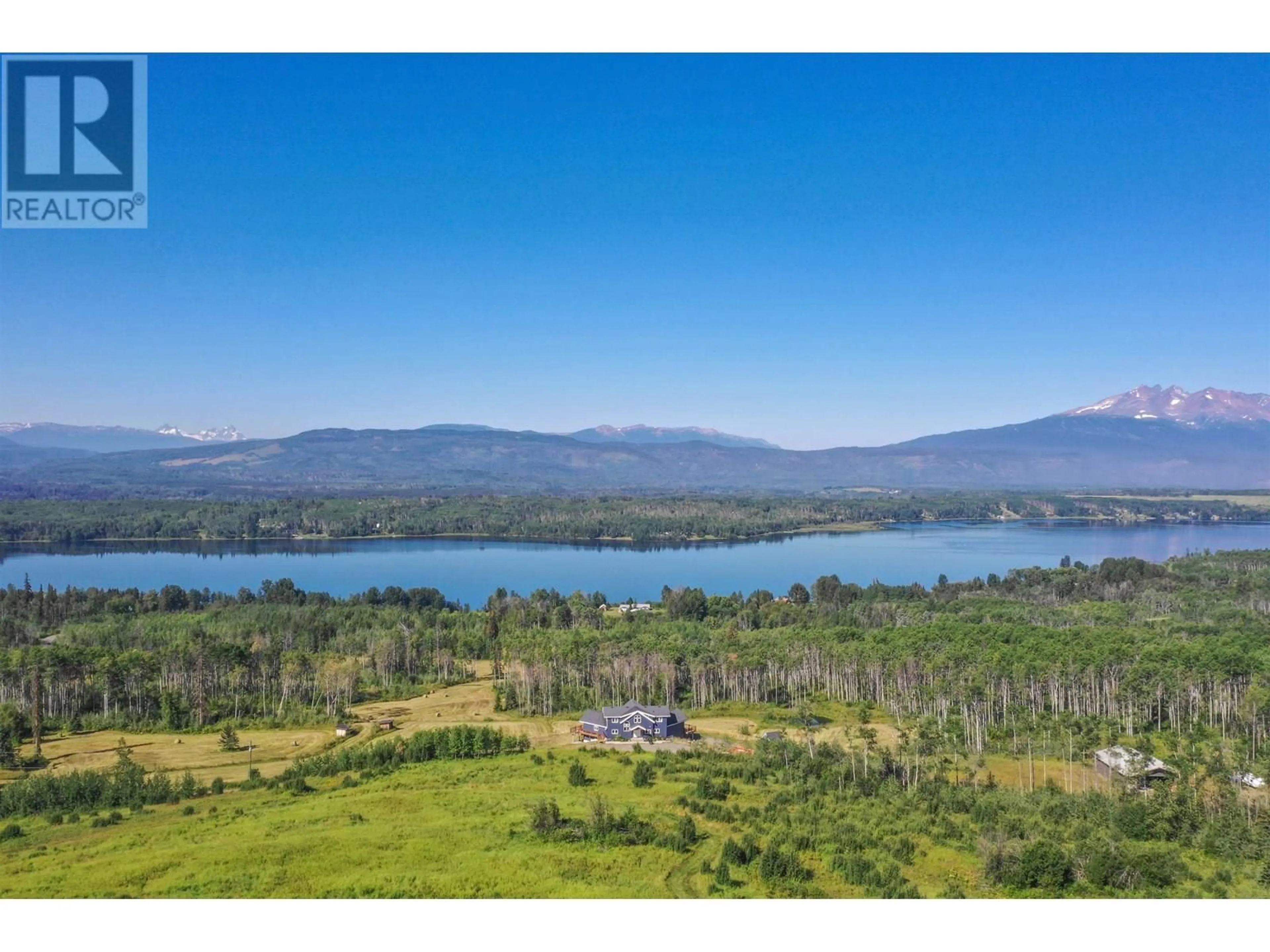 A pic from outside/outdoor area/front of a property/back of a property/a pic from drone, water/lake/river/ocean view for 8020 HISLOP ROAD, Telkwa British Columbia V0J2X1