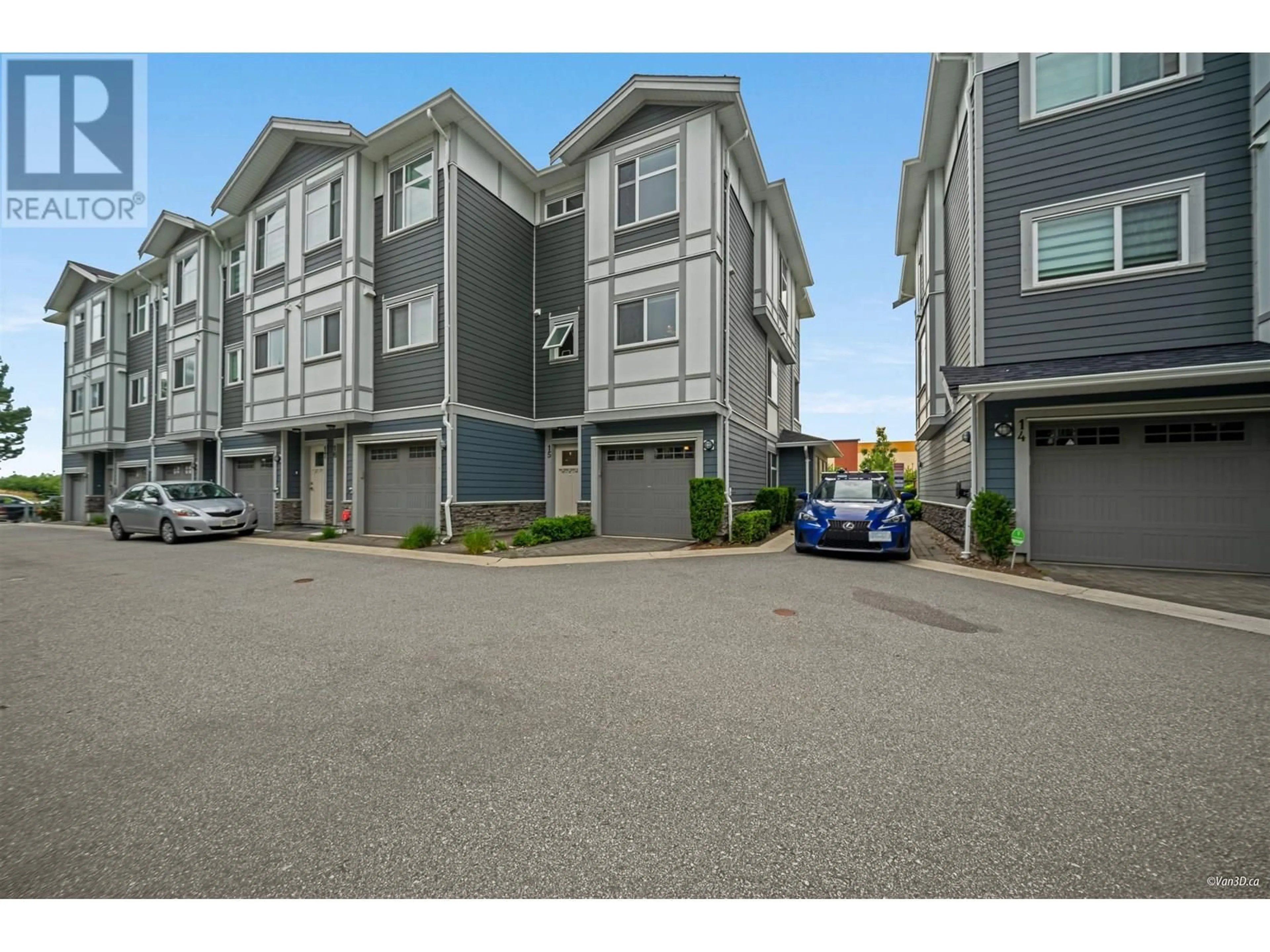 A pic from outside/outdoor area/front of a property/back of a property/a pic from drone, street for 15 - 9560 ALEXANDRA ROAD, Richmond British Columbia V6X1C5