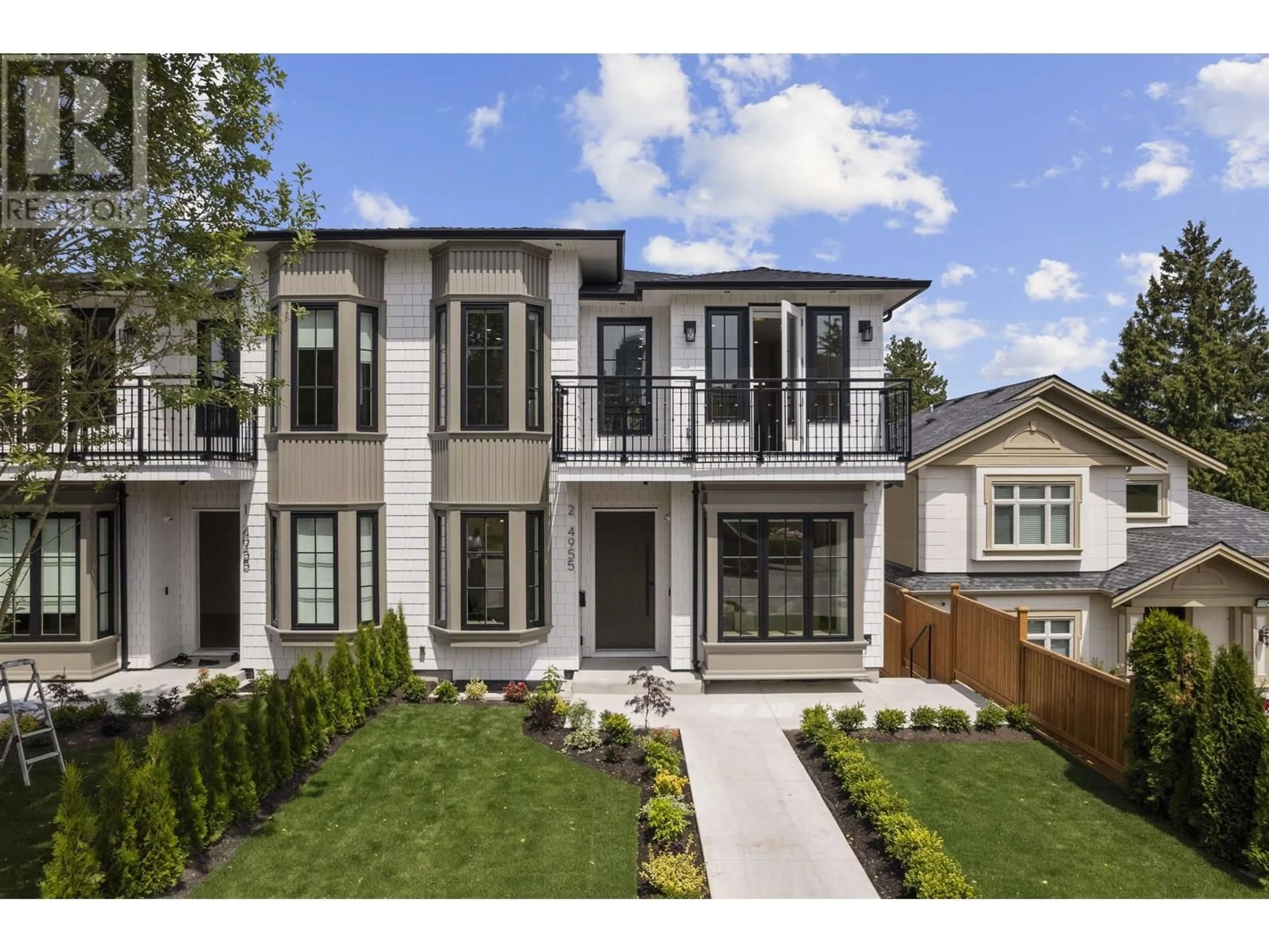 Home with brick exterior material, street for 2 - 4955 GRAFTON STREET, Burnaby British Columbia V5H1M5