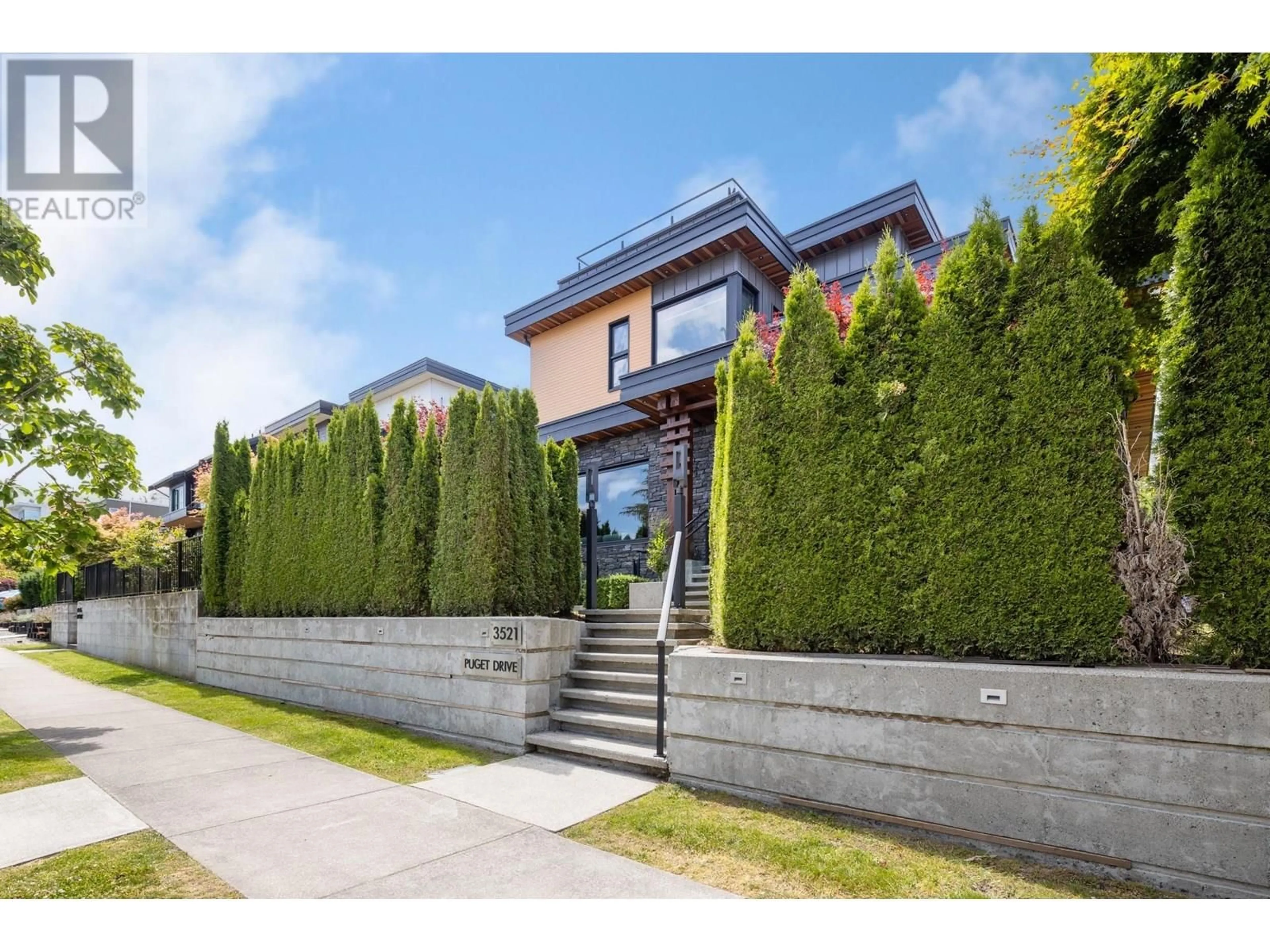Home with brick exterior material, street for 3521 PUGET DRIVE, Vancouver British Columbia V6L2T6