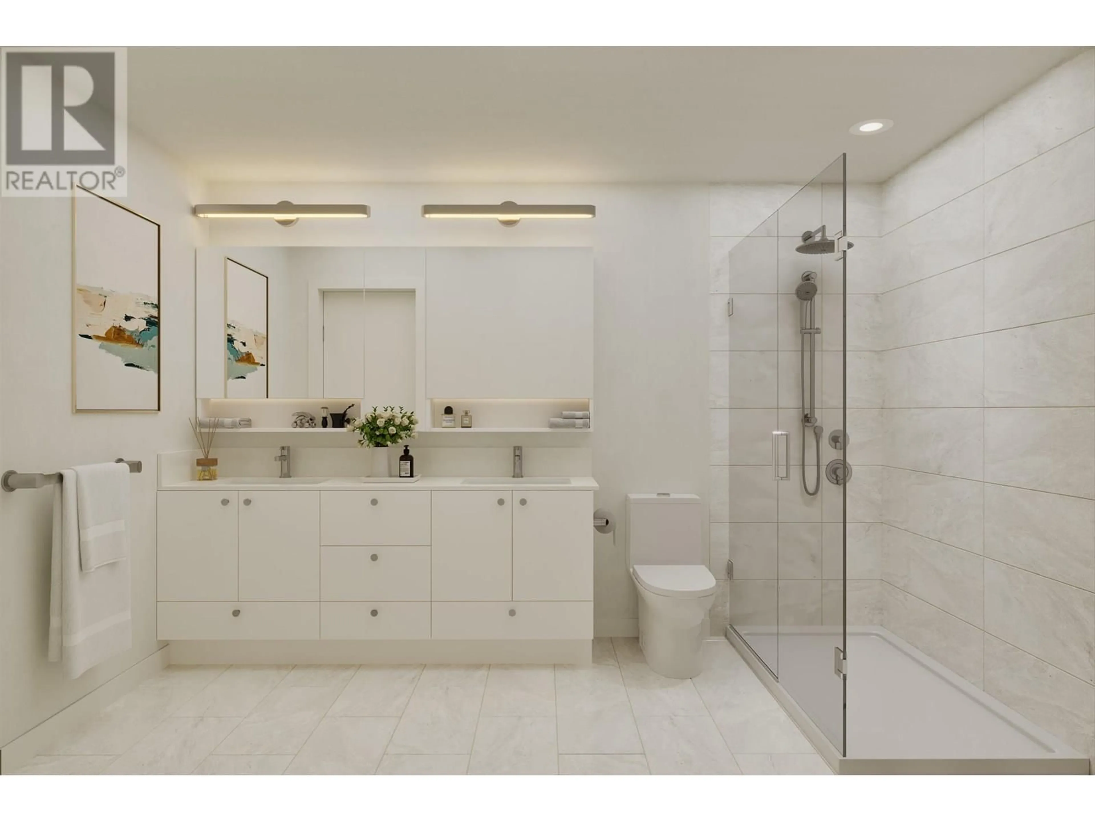 Contemporary bathroom, ceramic/tile floor for 22 - 728 LEA AVENUE, Coquitlam British Columbia V3J4H5