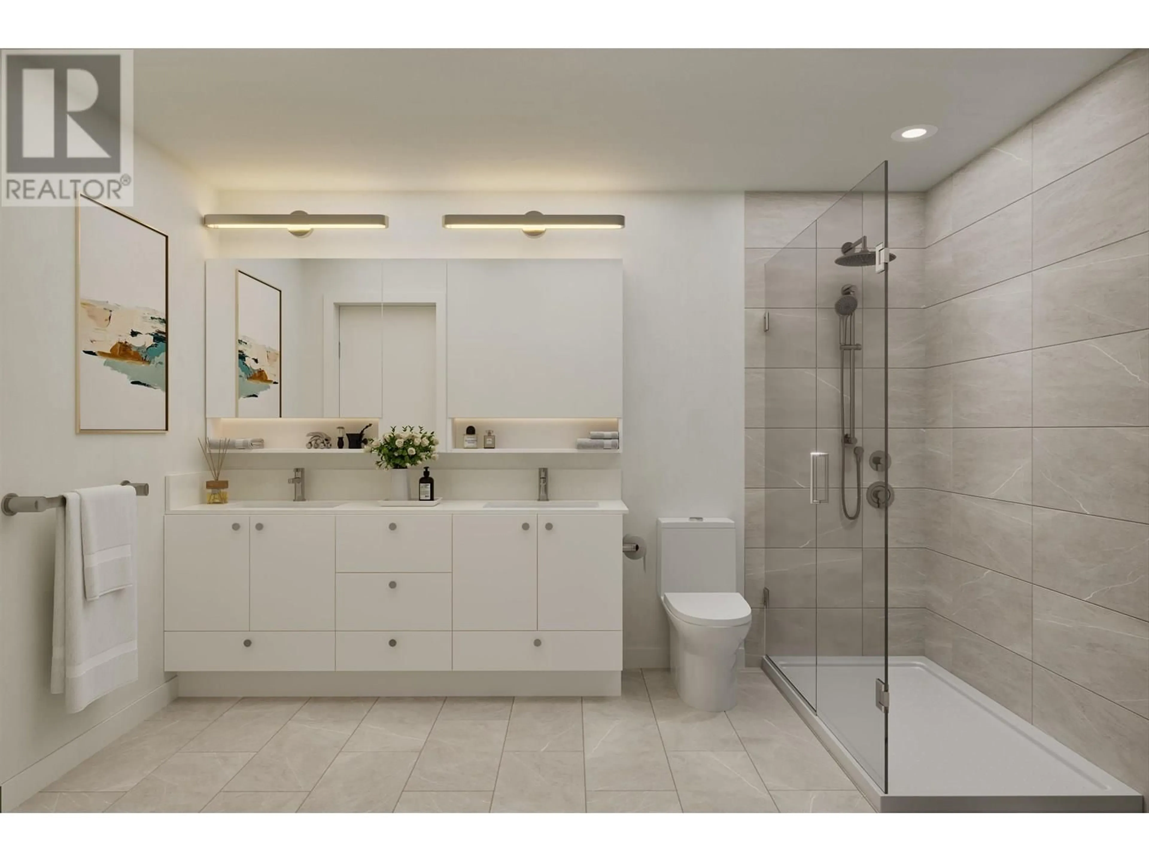 Contemporary bathroom, ceramic/tile floor for 22 - 728 LEA AVENUE, Coquitlam British Columbia V3J4H5