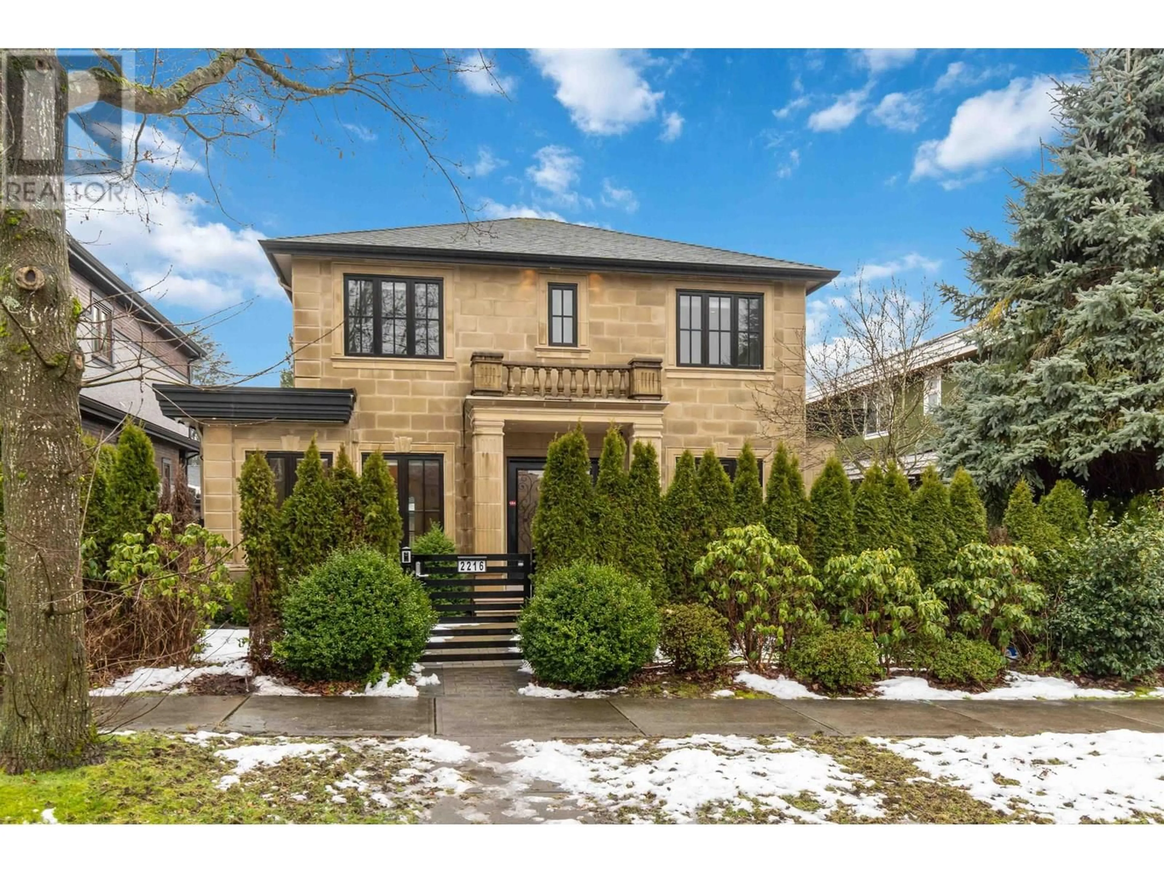Home with brick exterior material, street for 2216 21ST AVENUE, Vancouver British Columbia V6L1J5